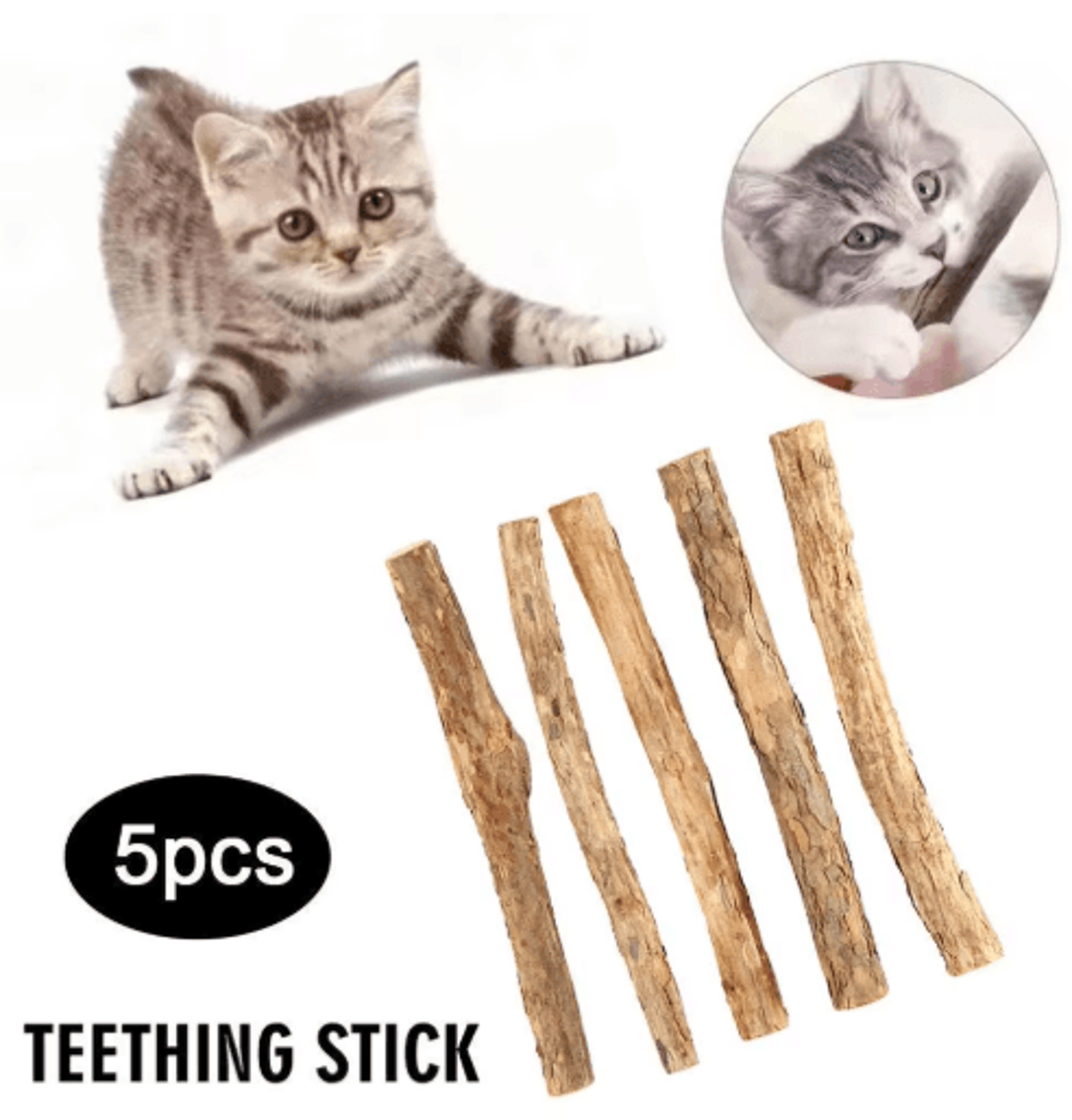 natural catnip chew sticks for cats and kittens teeth cleaning & boredom relief
