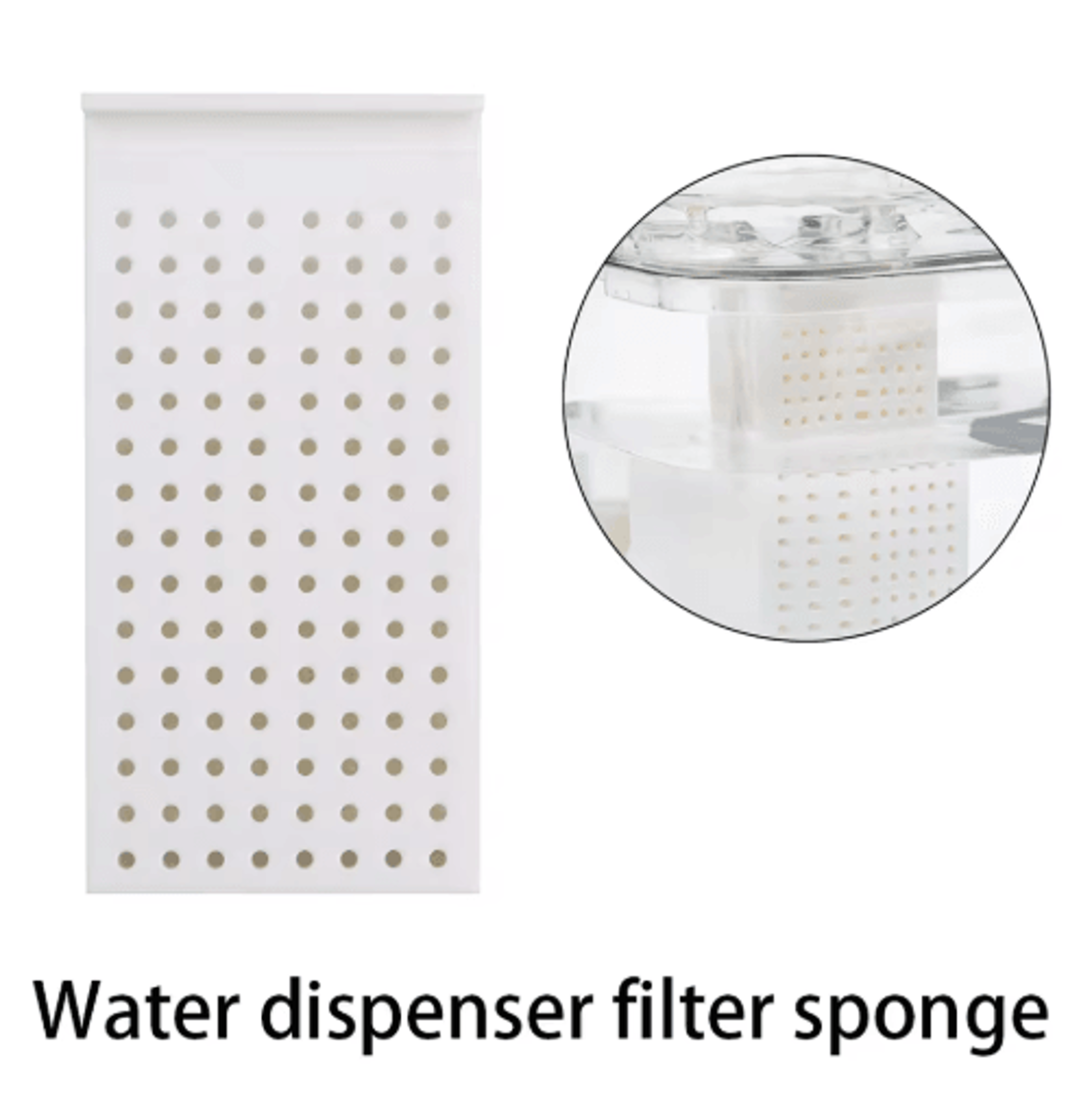 pet water dispenser replacement filters – 10 pack for cleaner drinking water