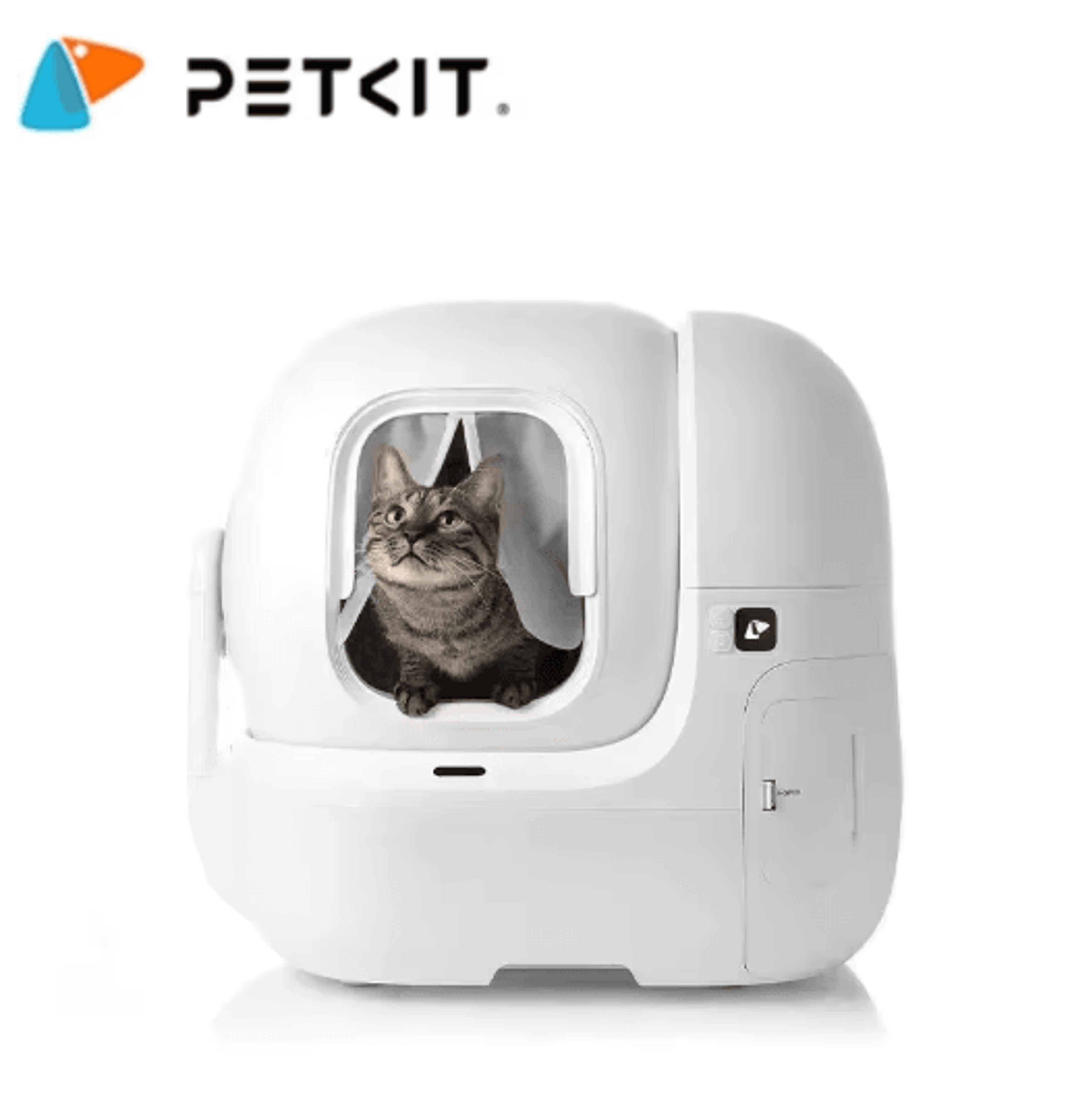 petkit max series magnetic dustproof door curtain smart cat toilet accessory for max, max 2 & max pro