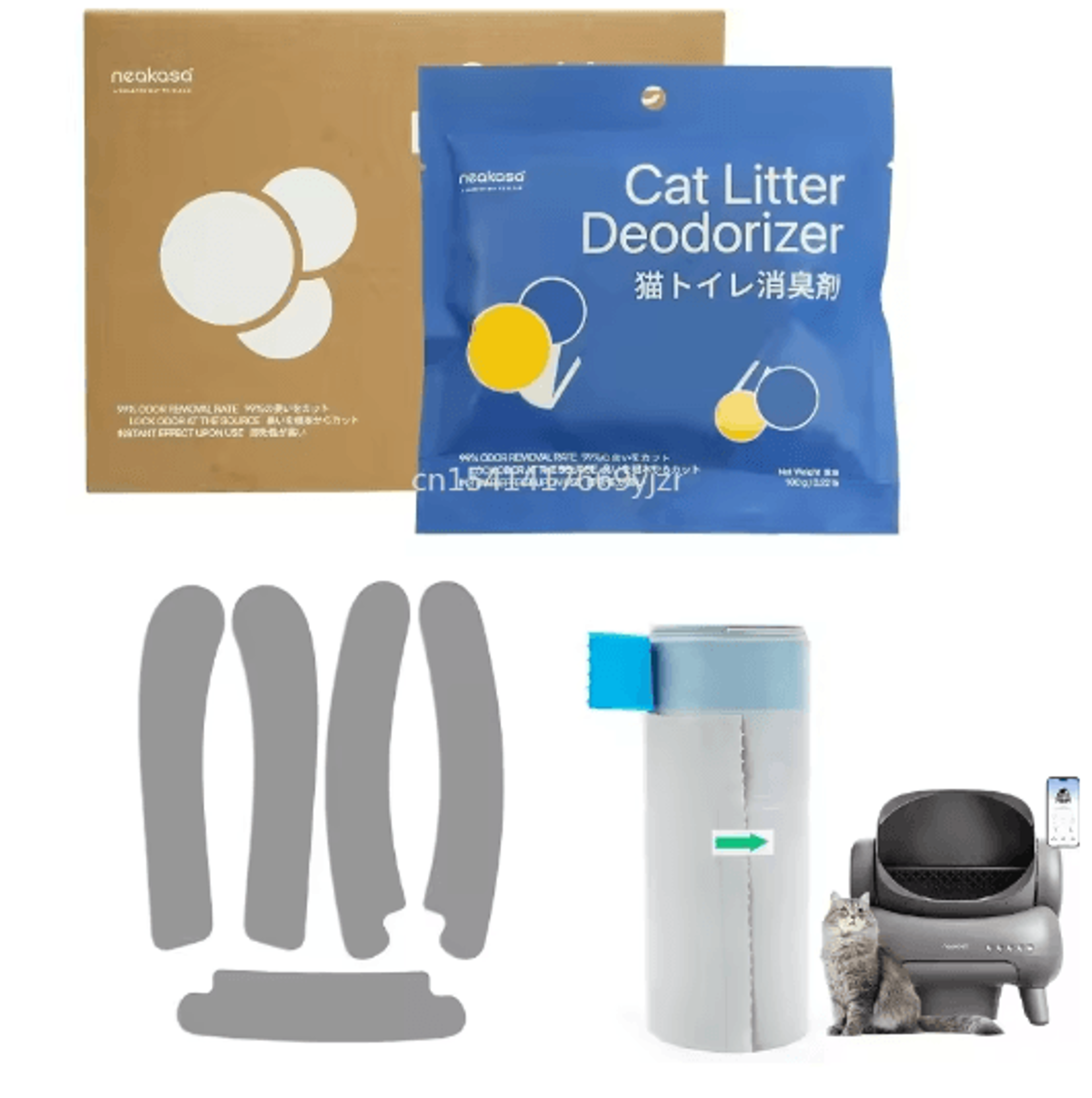 neakasa m1 self cleaning litter box trash bags custom waste liners for open-top cat litter systems