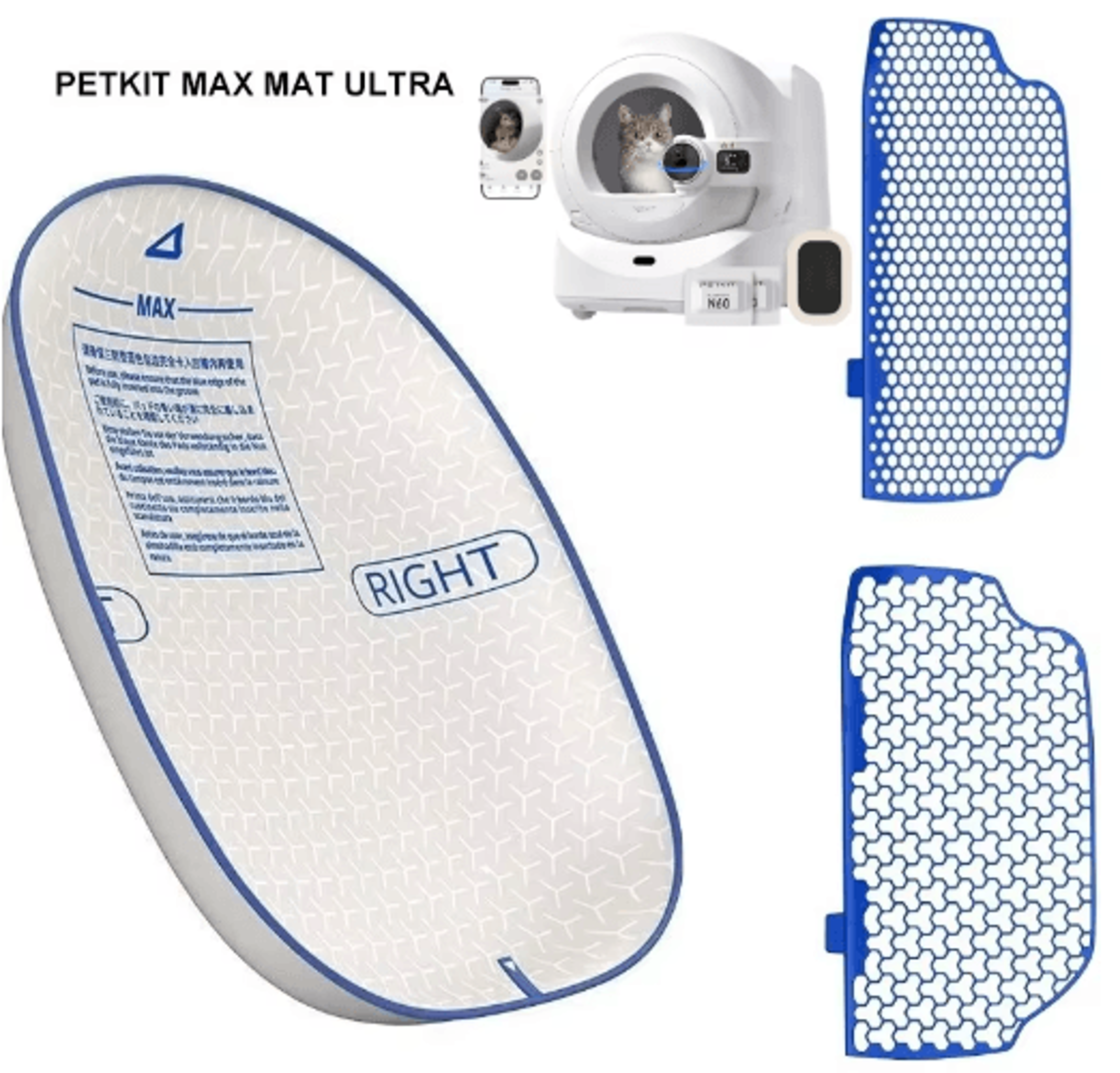 petkit ultra waterproof litter pad for purobot ultra automatic cat litter box