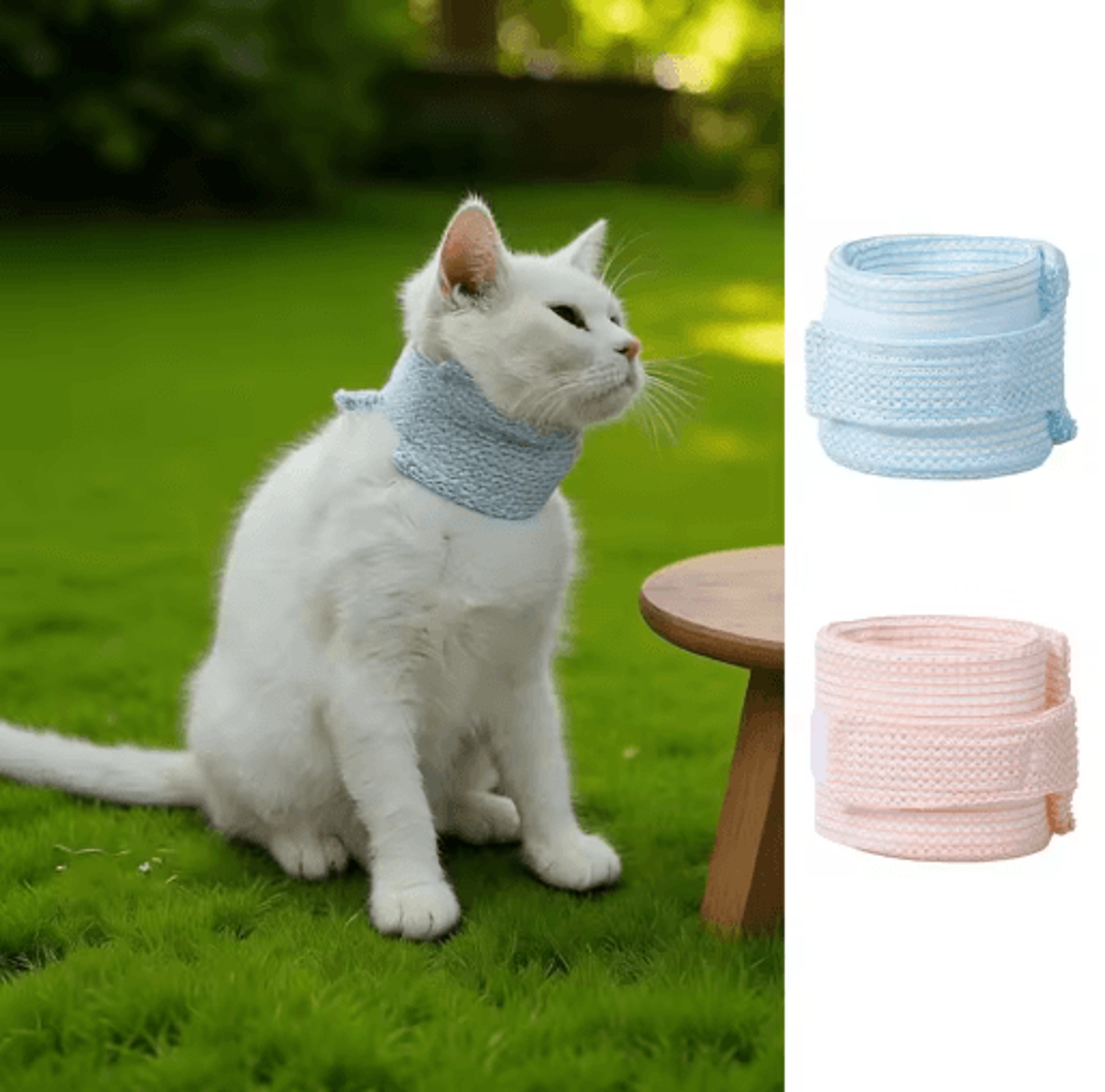 waterproof cat recovery collar neck brace for wound protection and healing