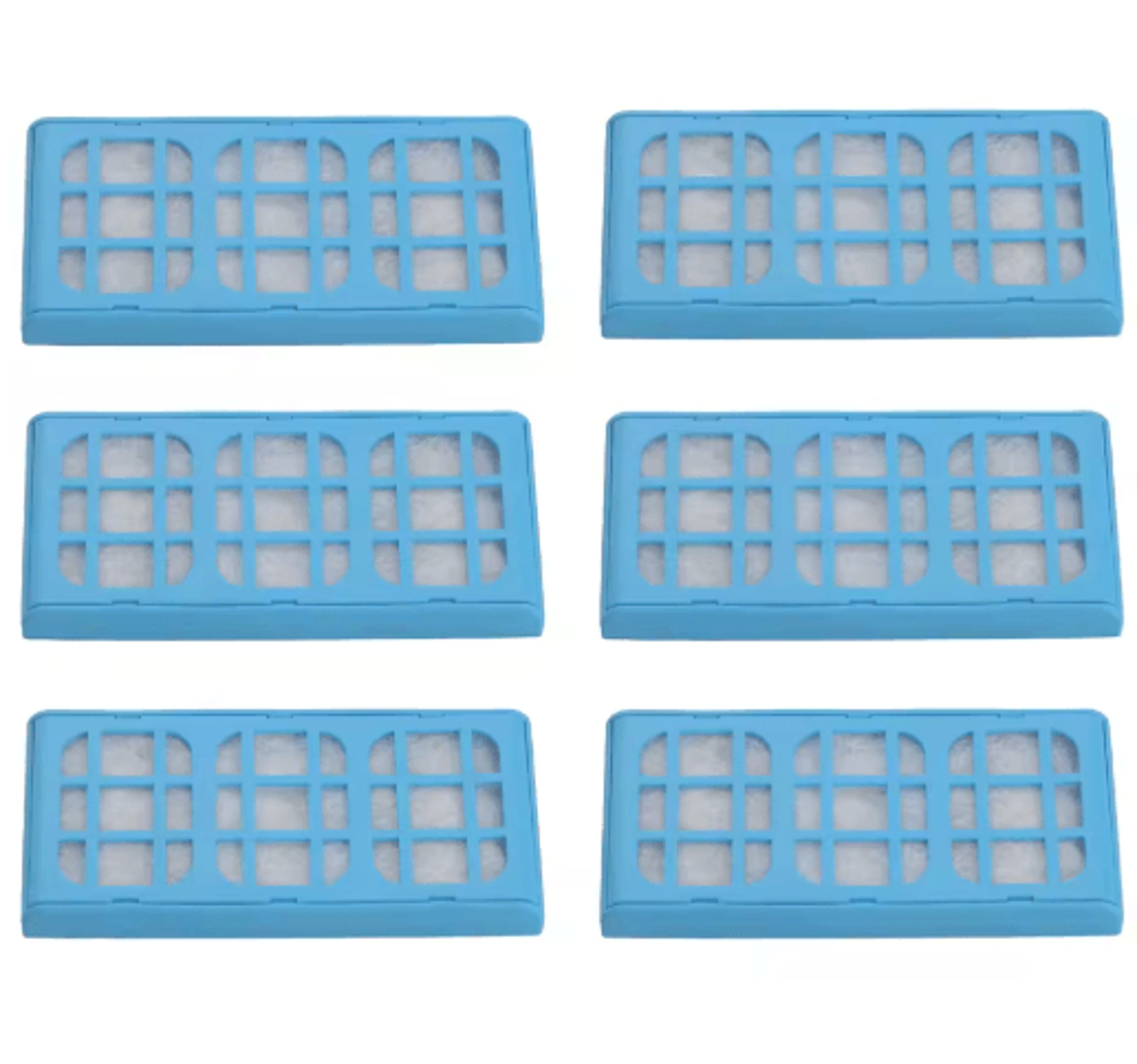replacement water filter cartridges for pet mate cat mate pet fountains (6-pack)
