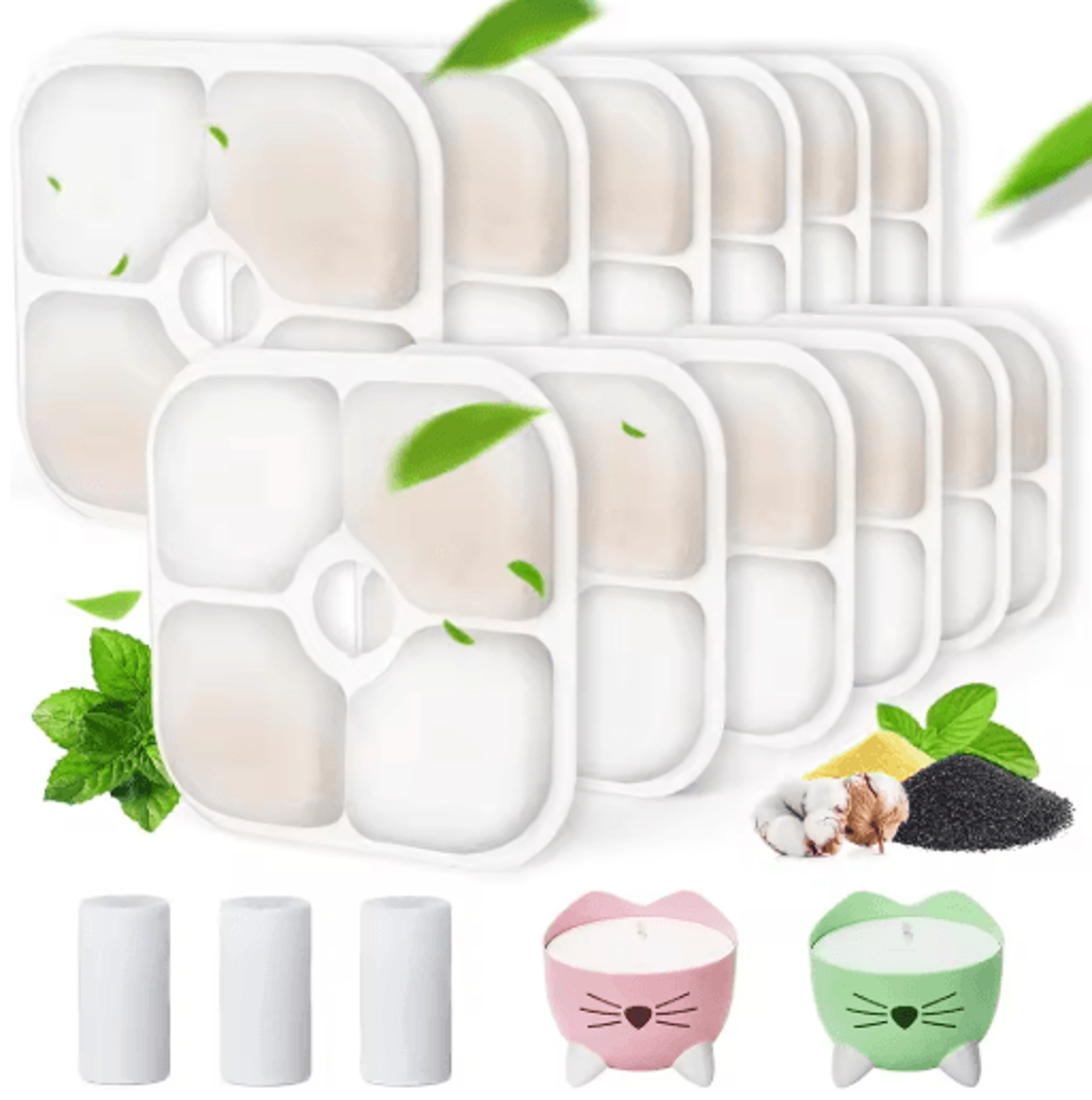 catit pixi water fountain filter and pump hose replacement set 16 filters + 4 hoses