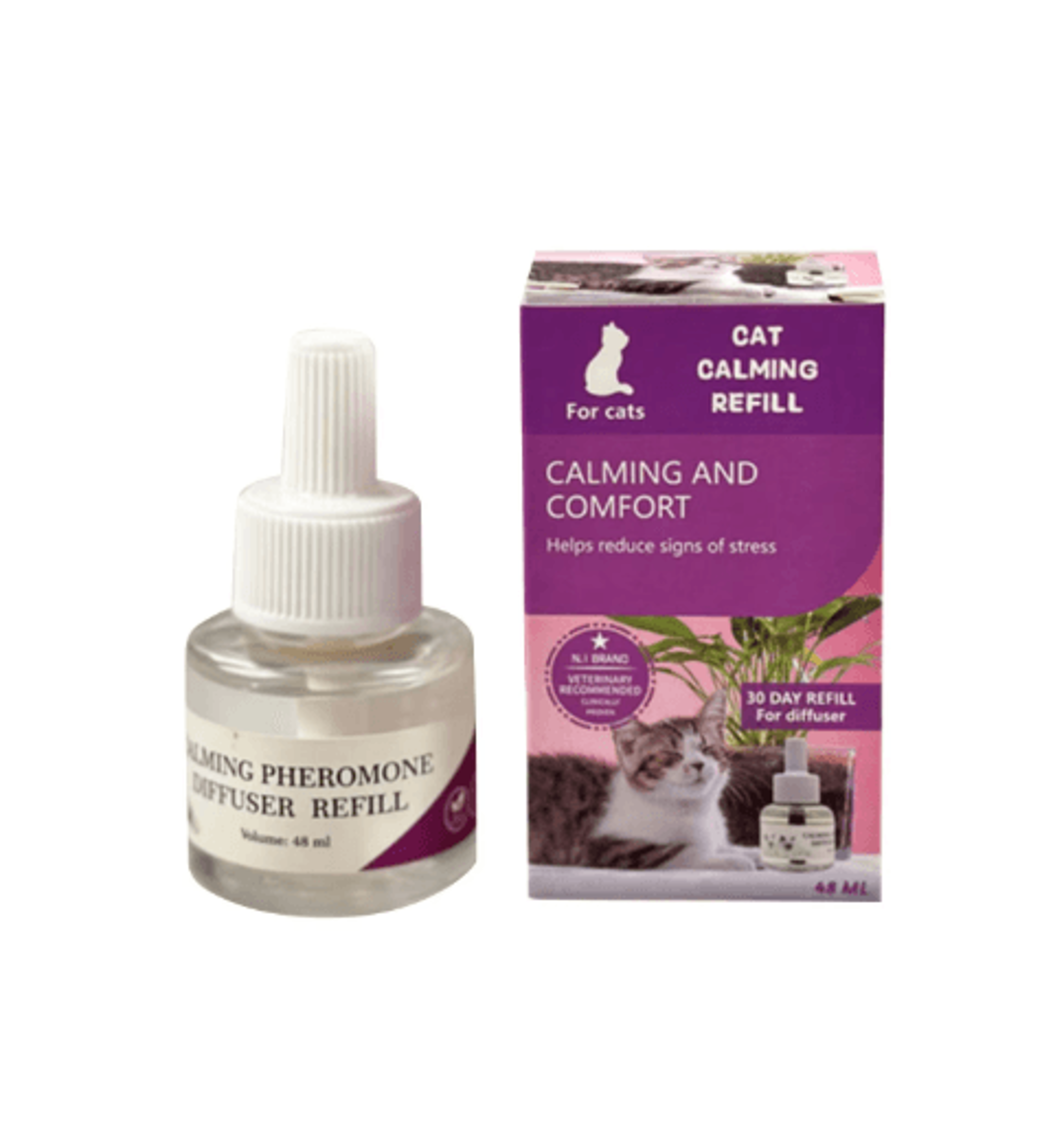 48ml cat pheromone diffuser starter kit for a calm and relaxing home