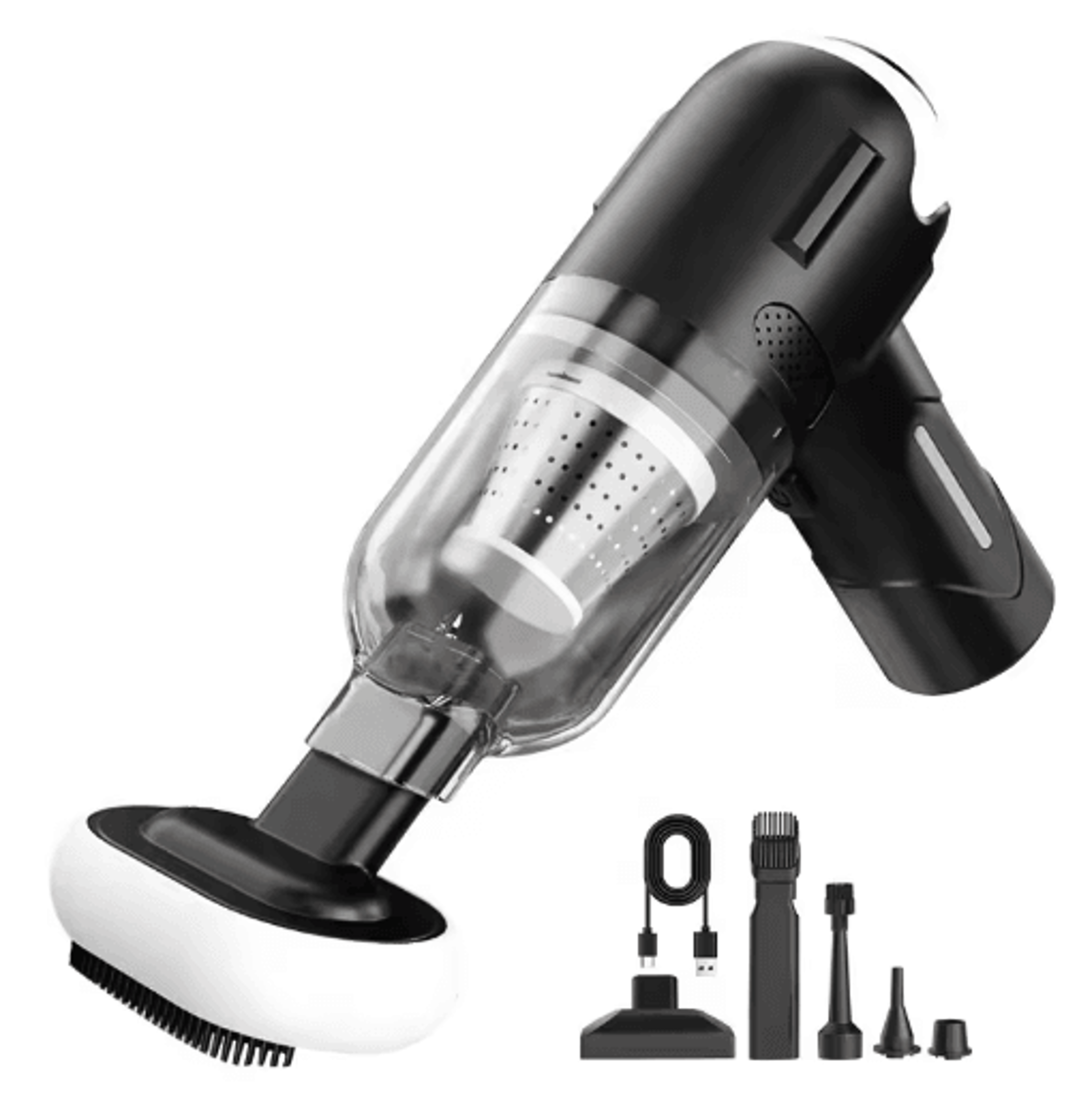 pro-grade wireless pet grooming vacuum with 39000pa suction & anti-tangle technology