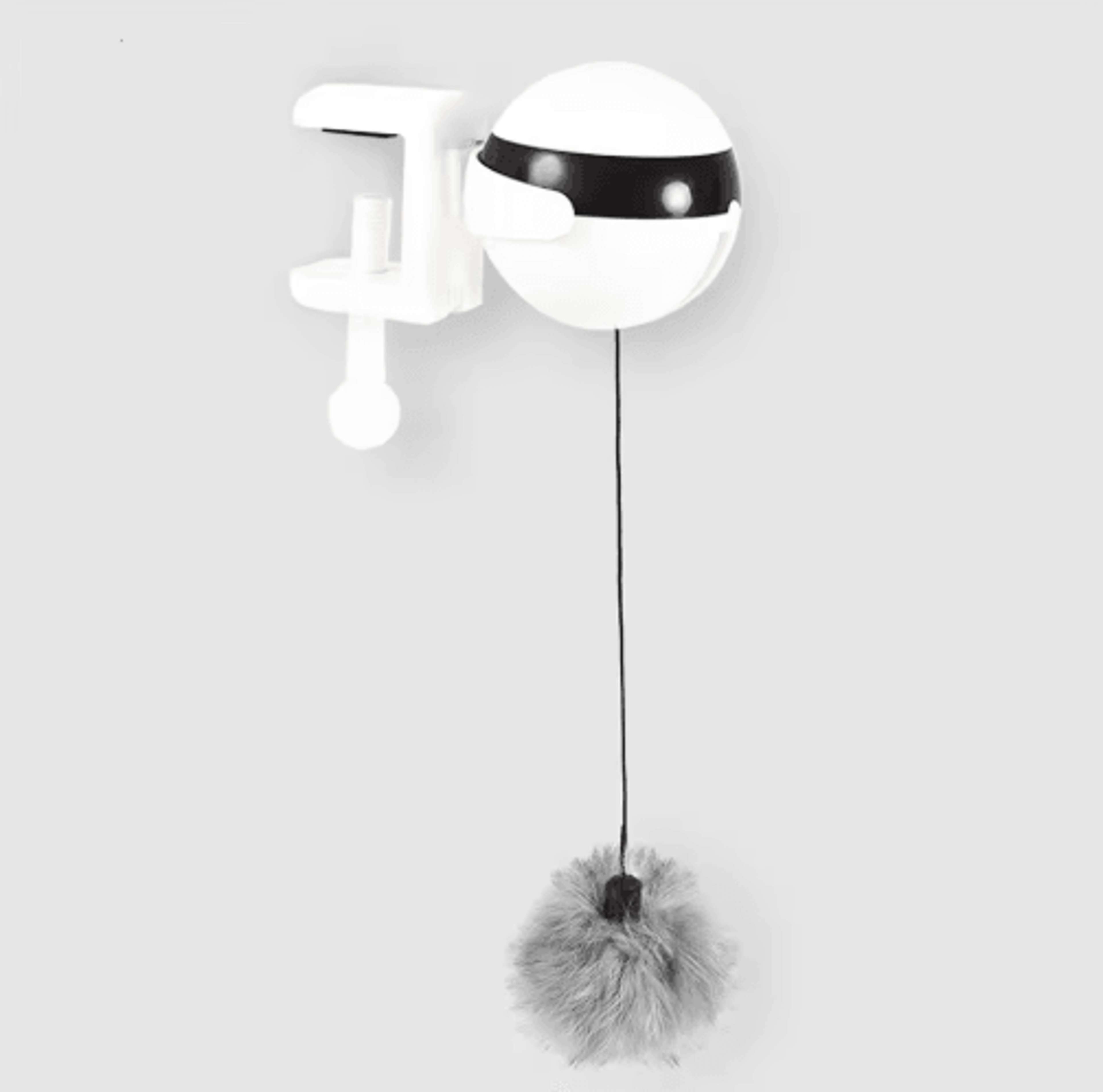 automatic retractable cat teaser ball – interactive electric motion toy for cats