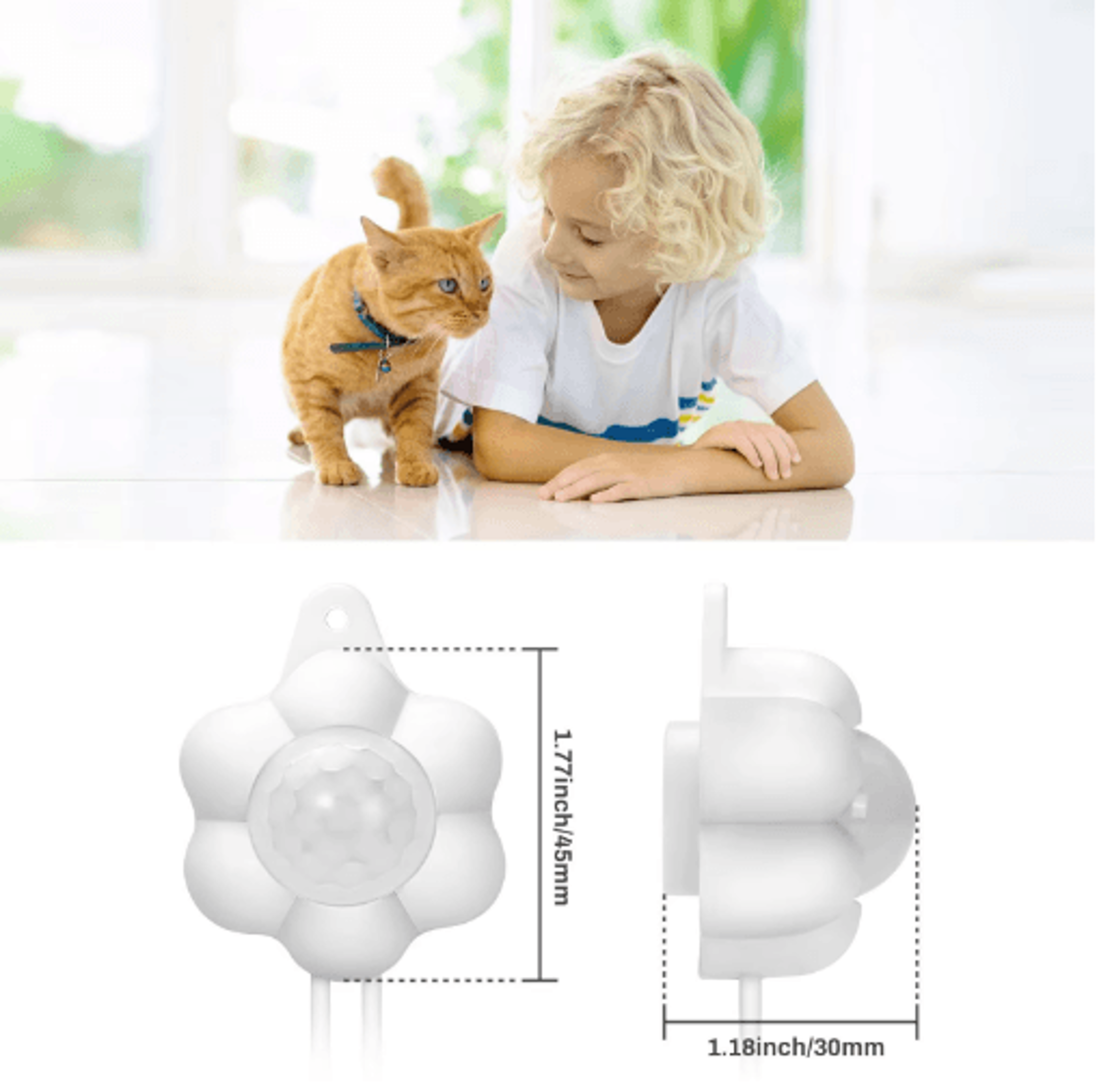 smart motion sensor pet water fountain automatic usb-powered drinking fountain for cats & dogs