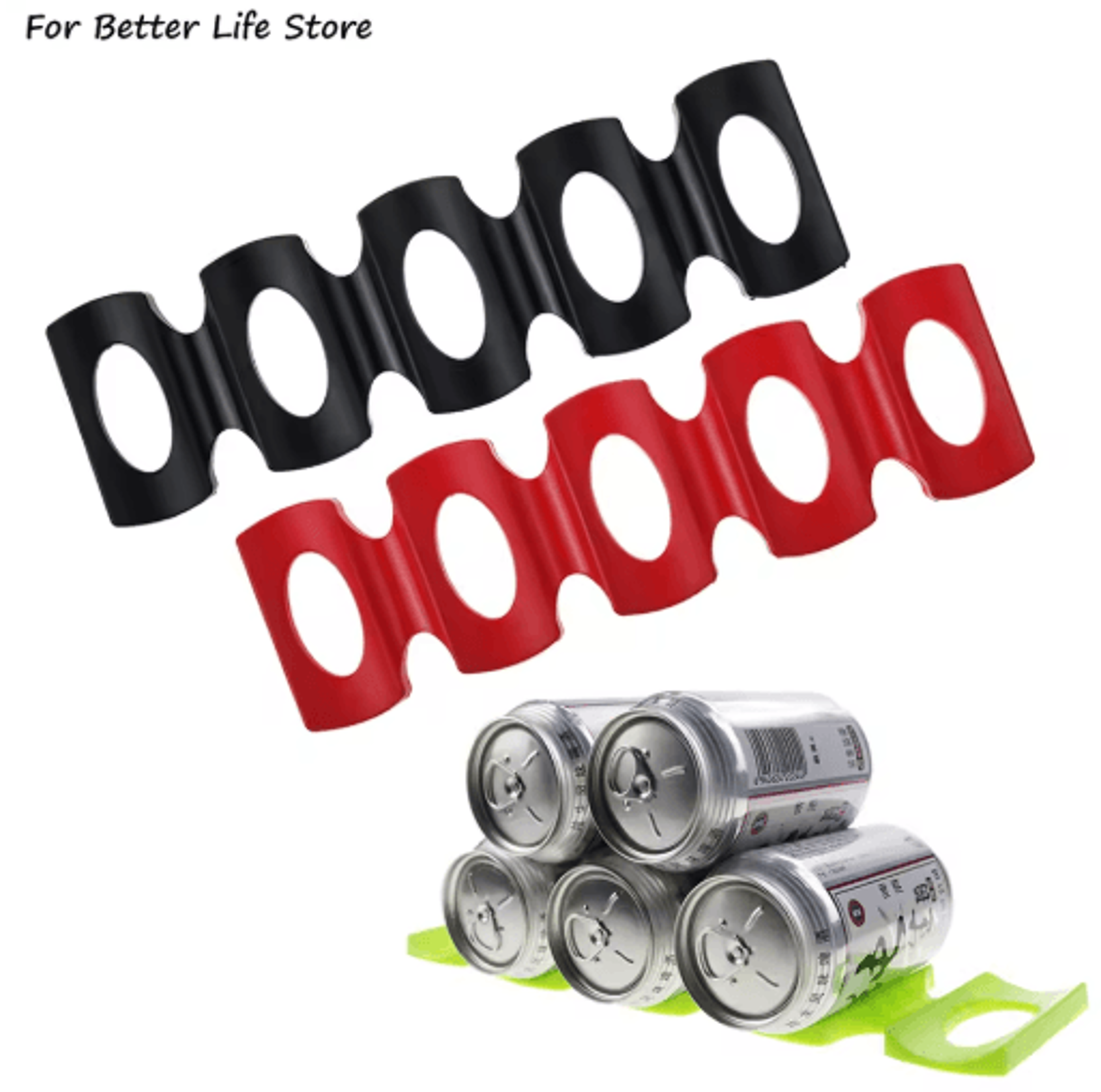 silicone can stacking pad for drink can & bottle organization