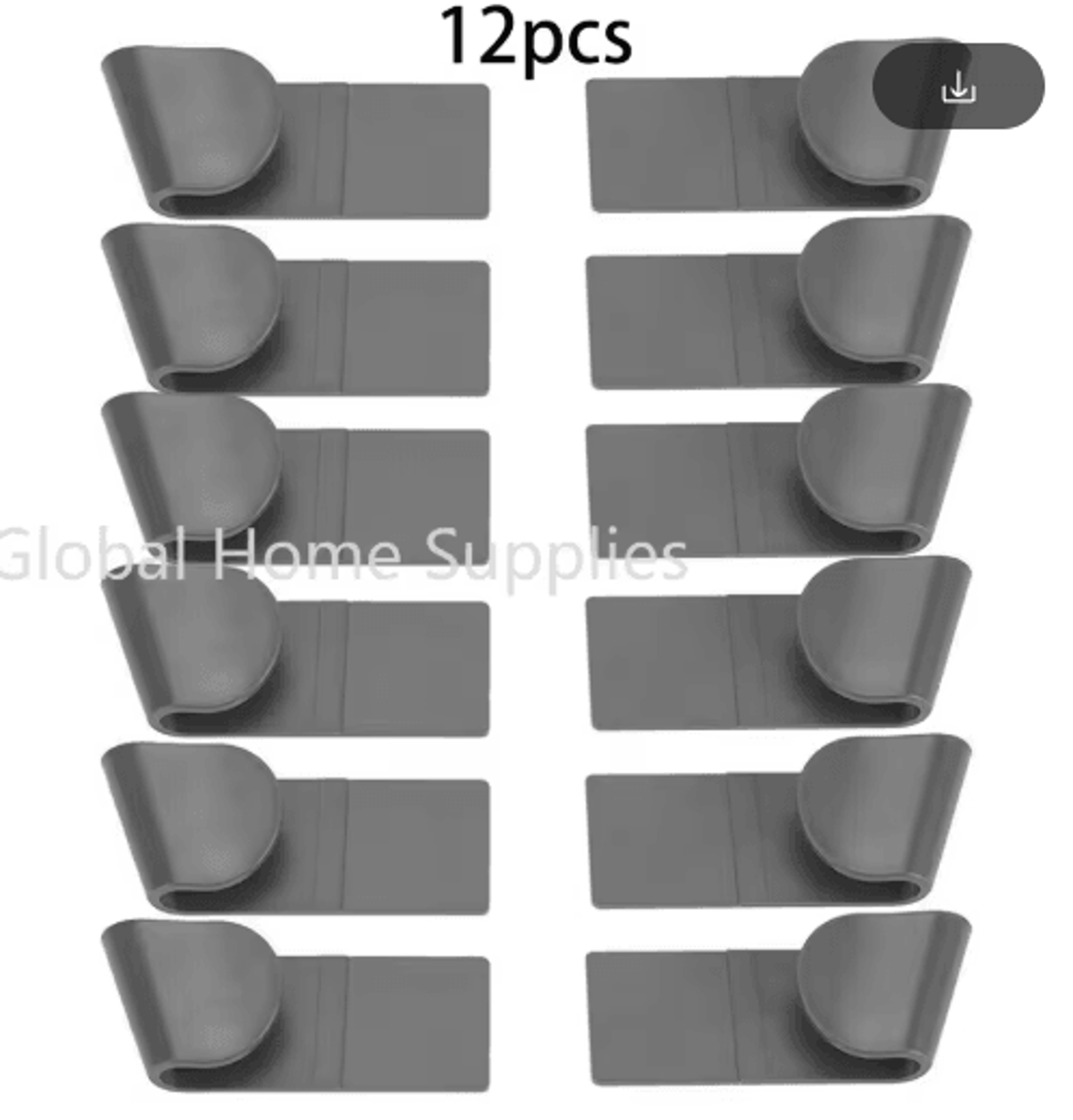 wall-mounted self-adhesive pot lid holder kitchen pan cover organizer 1 to 12 pcs
