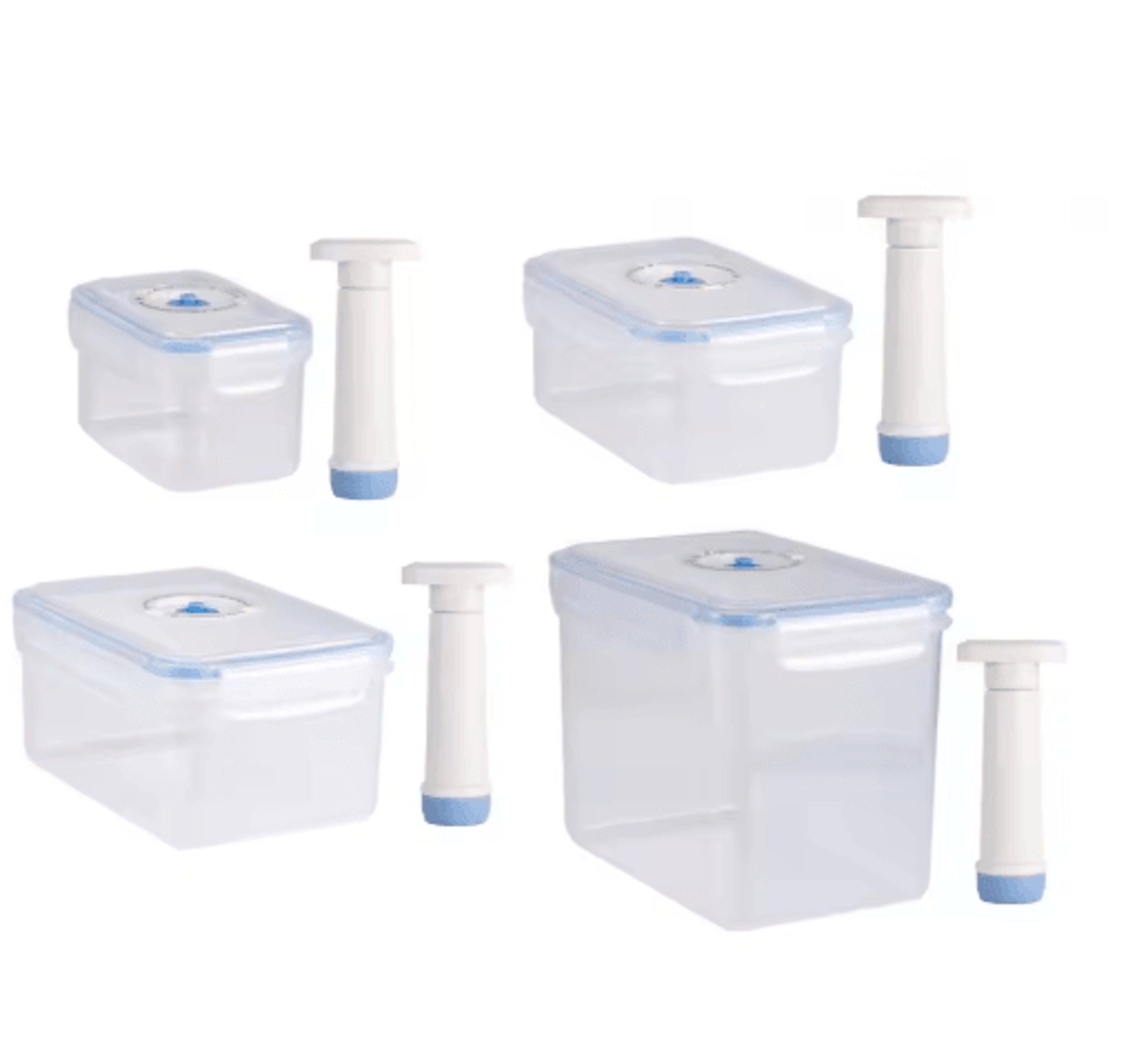 vacuum food storage container with pump – airtight leakproof freshness keeper