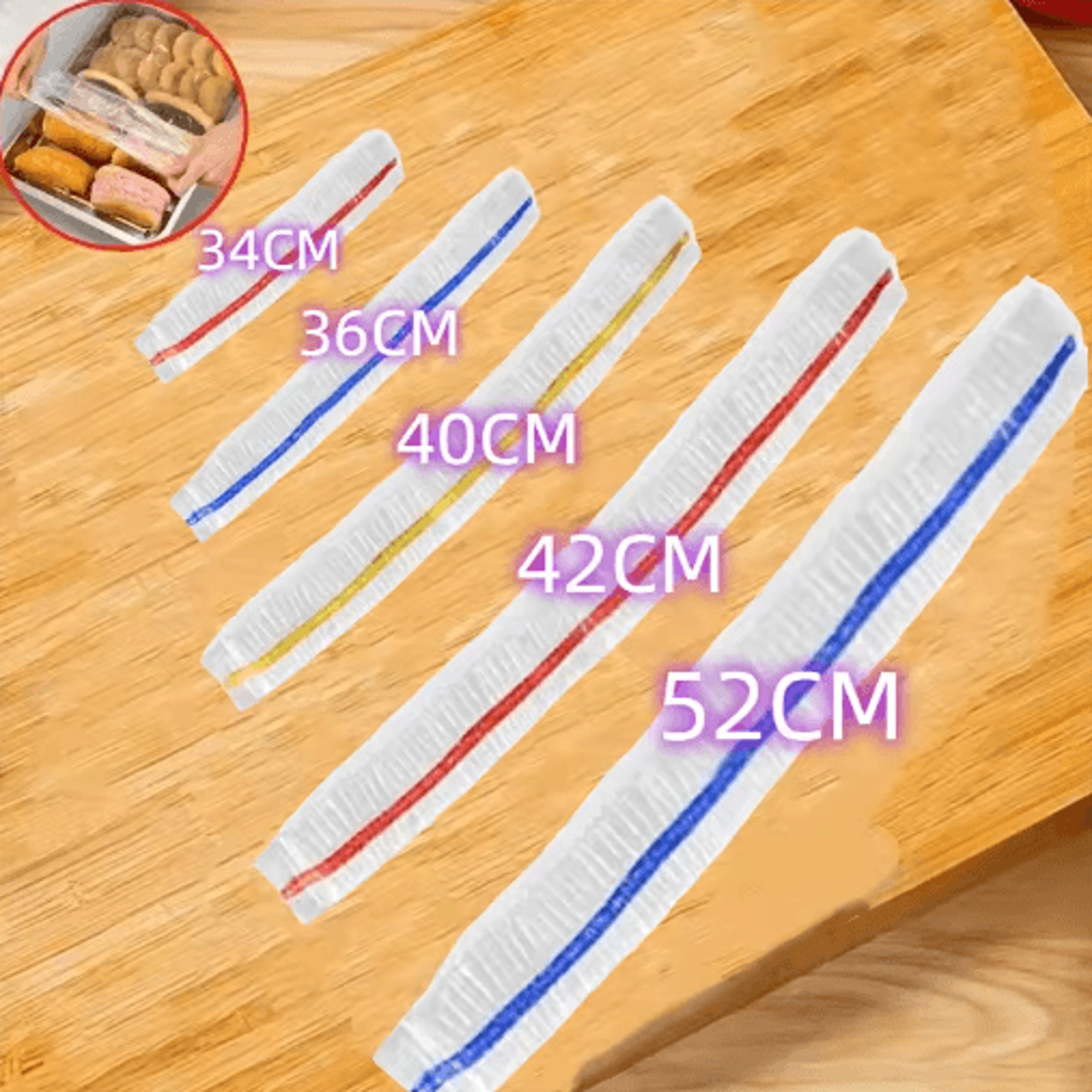 reusable elastic food covers – stretch plastic bowl & plate covers for food storage