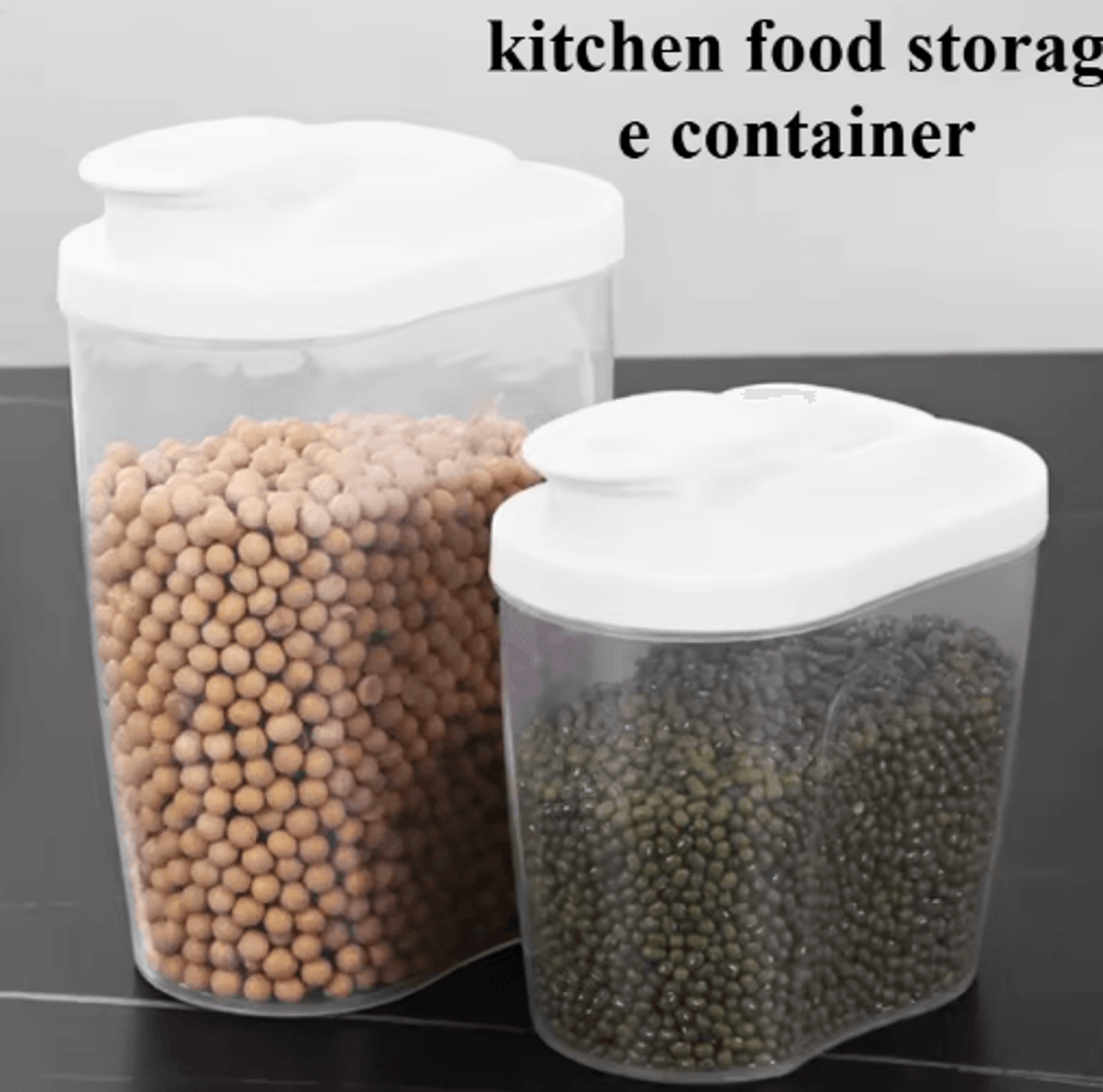 airtight grain storage container – moisture-proof rice & dry food storage bin