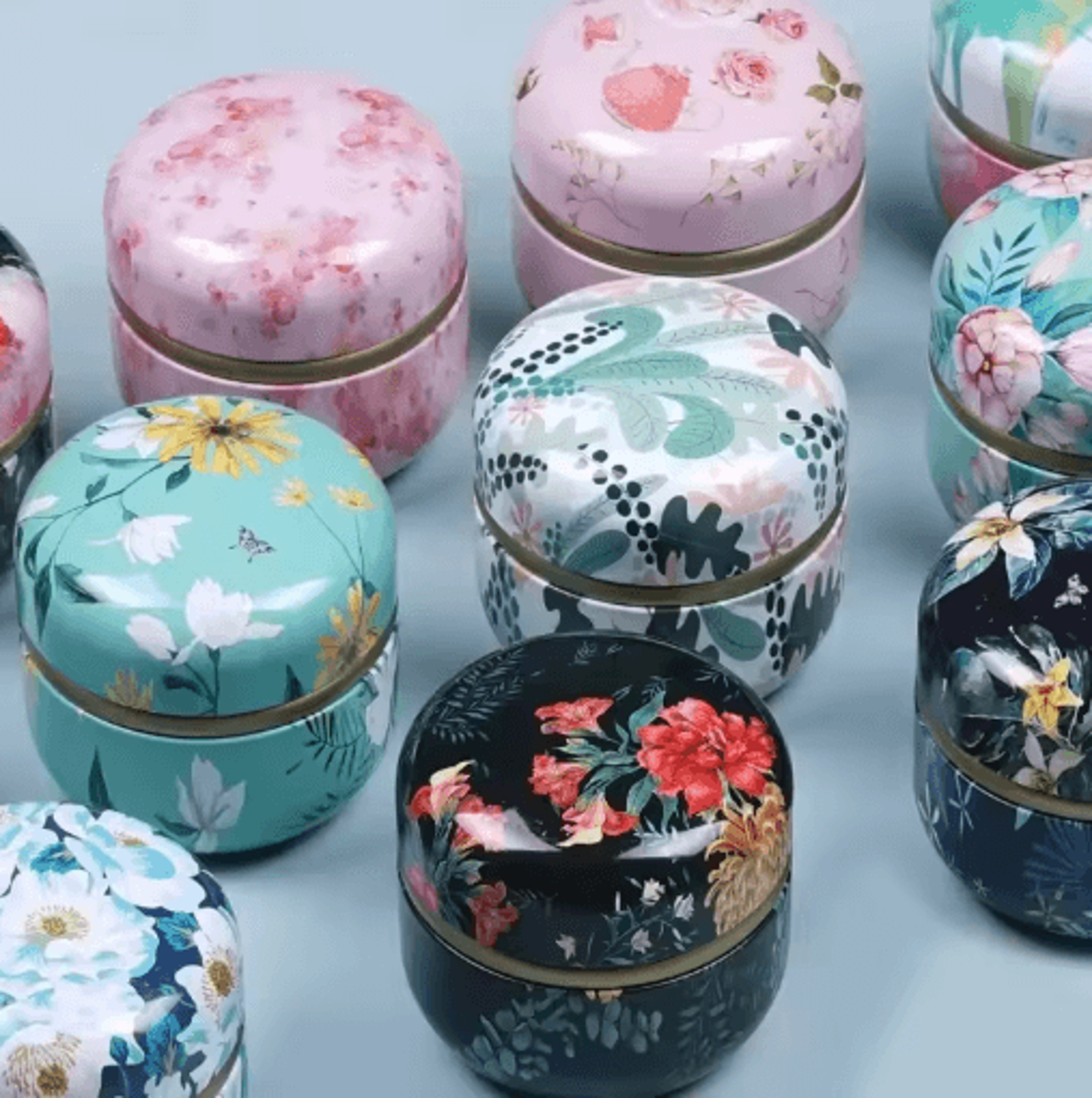 multi-purpose tea storage jar – airtight tea caddy & candy storage container