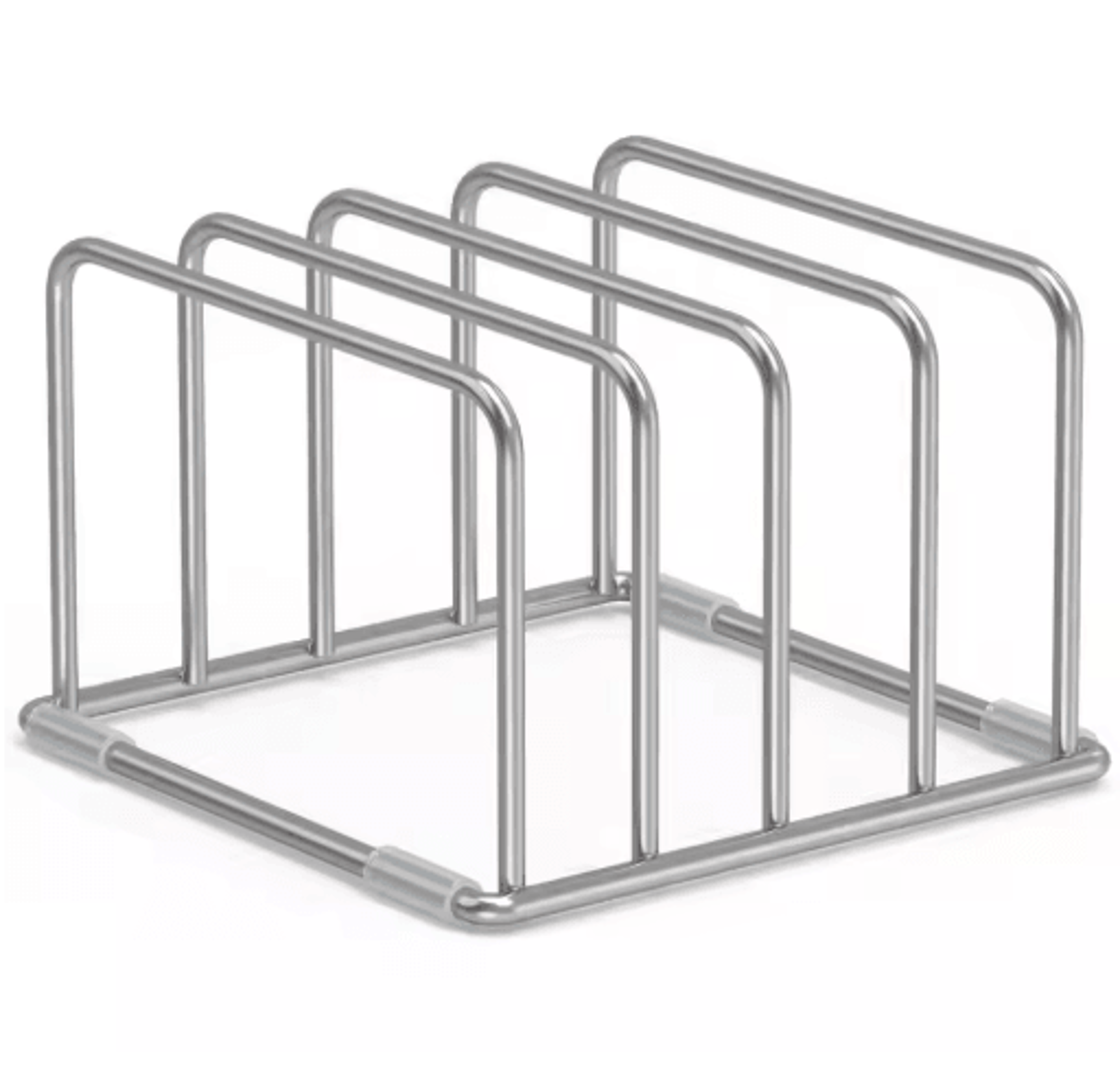stainless steel cutting board holder space-saving chopping board storage rack