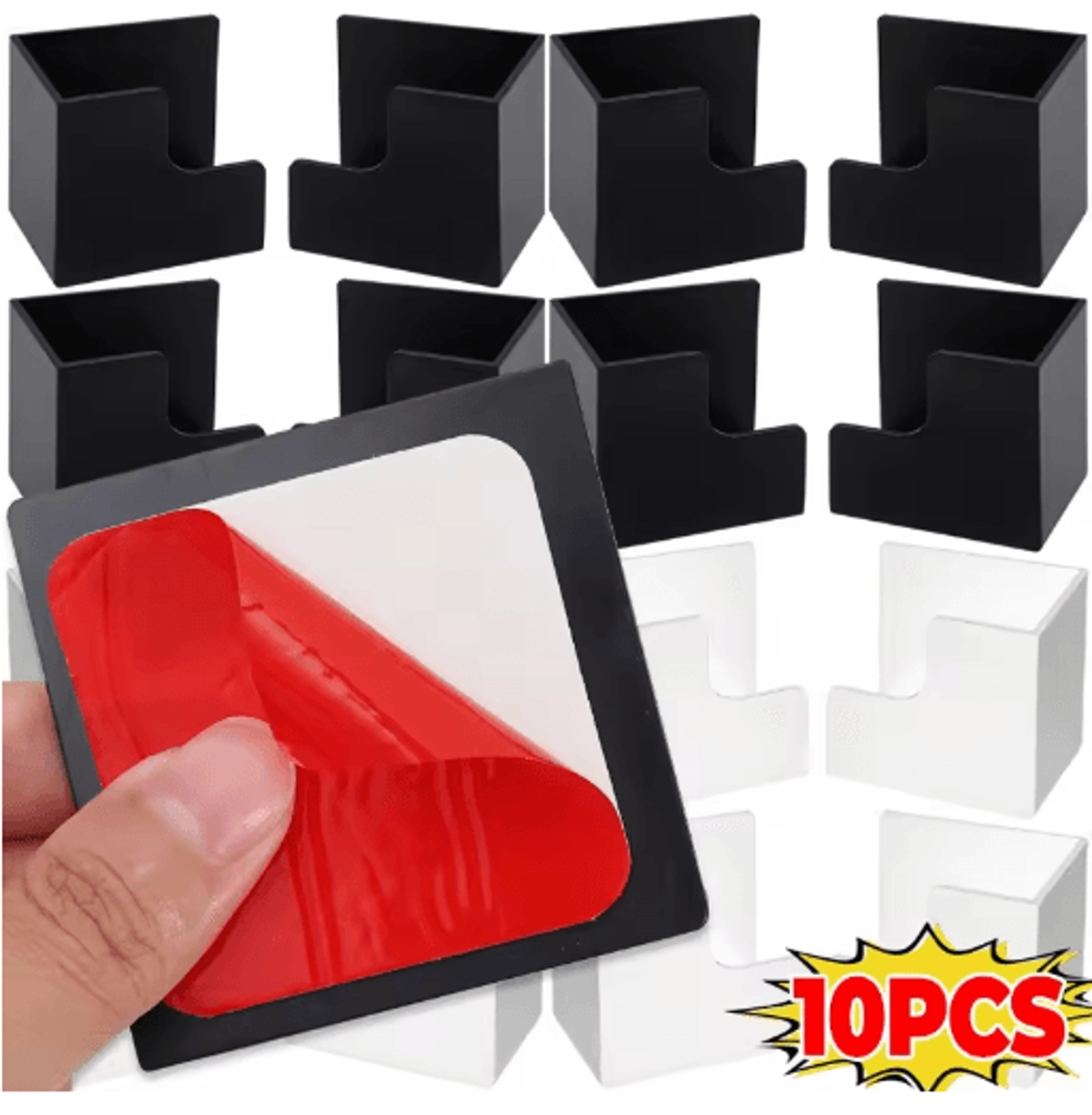 wall-mounted electronic scale storage bracket – adhesive storage hook & home organizer (1/10 pcs)
