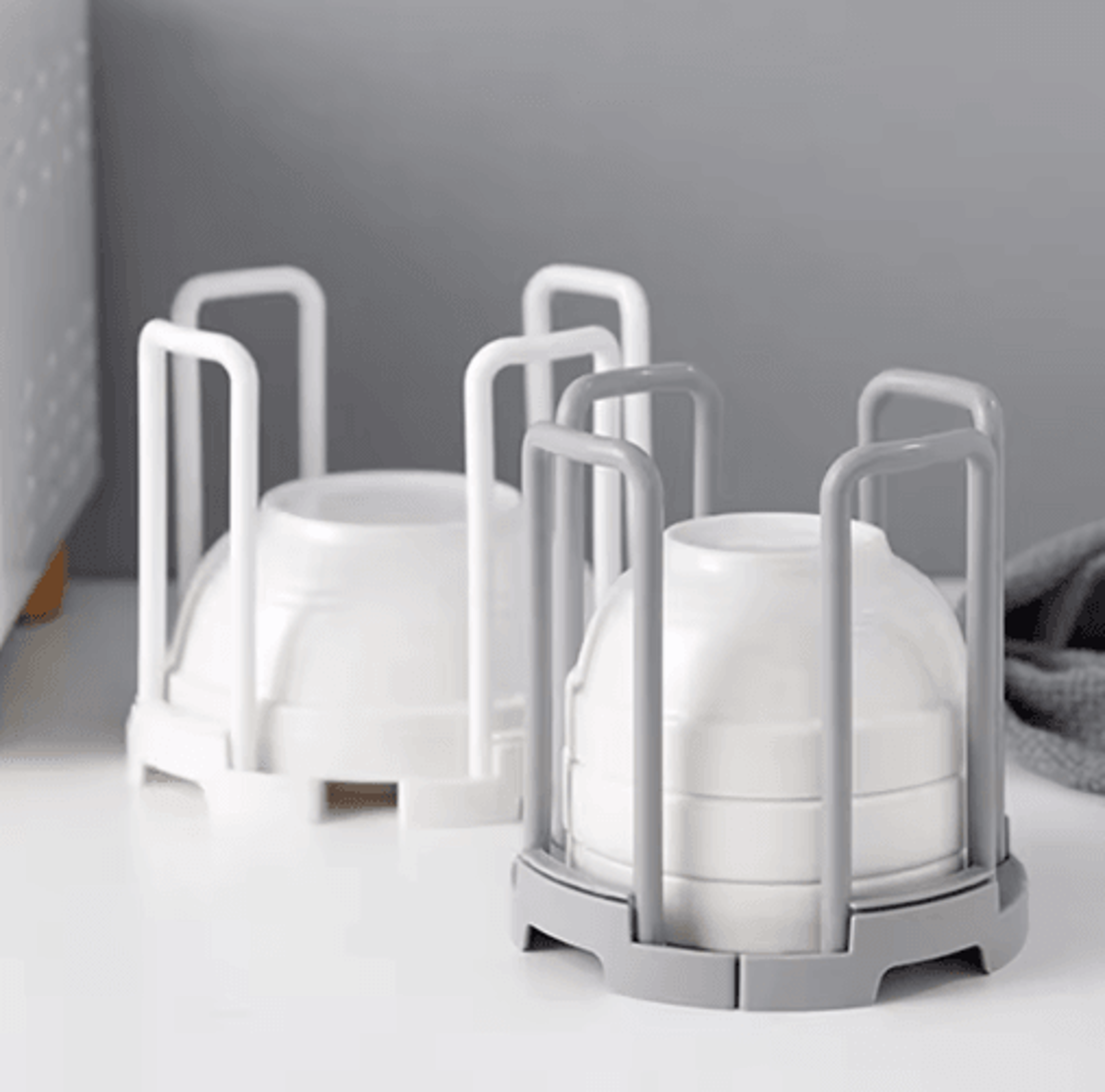 retractable dish drying rack – multifunctional bowl holder & drain shelf for kitchen countertops