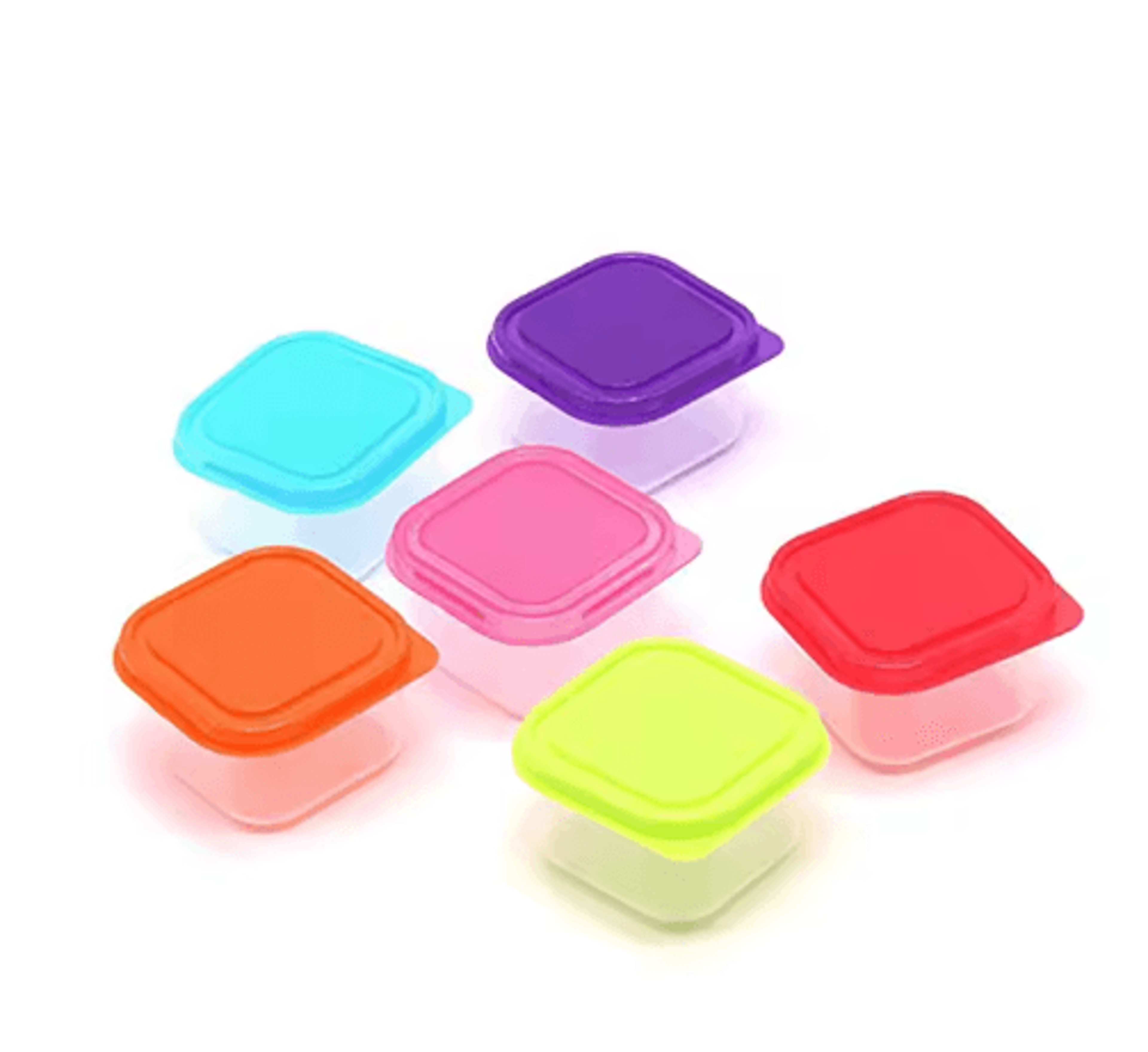 mini food storage container with leakproof lid – airtight moisture-proof kitchen storage box