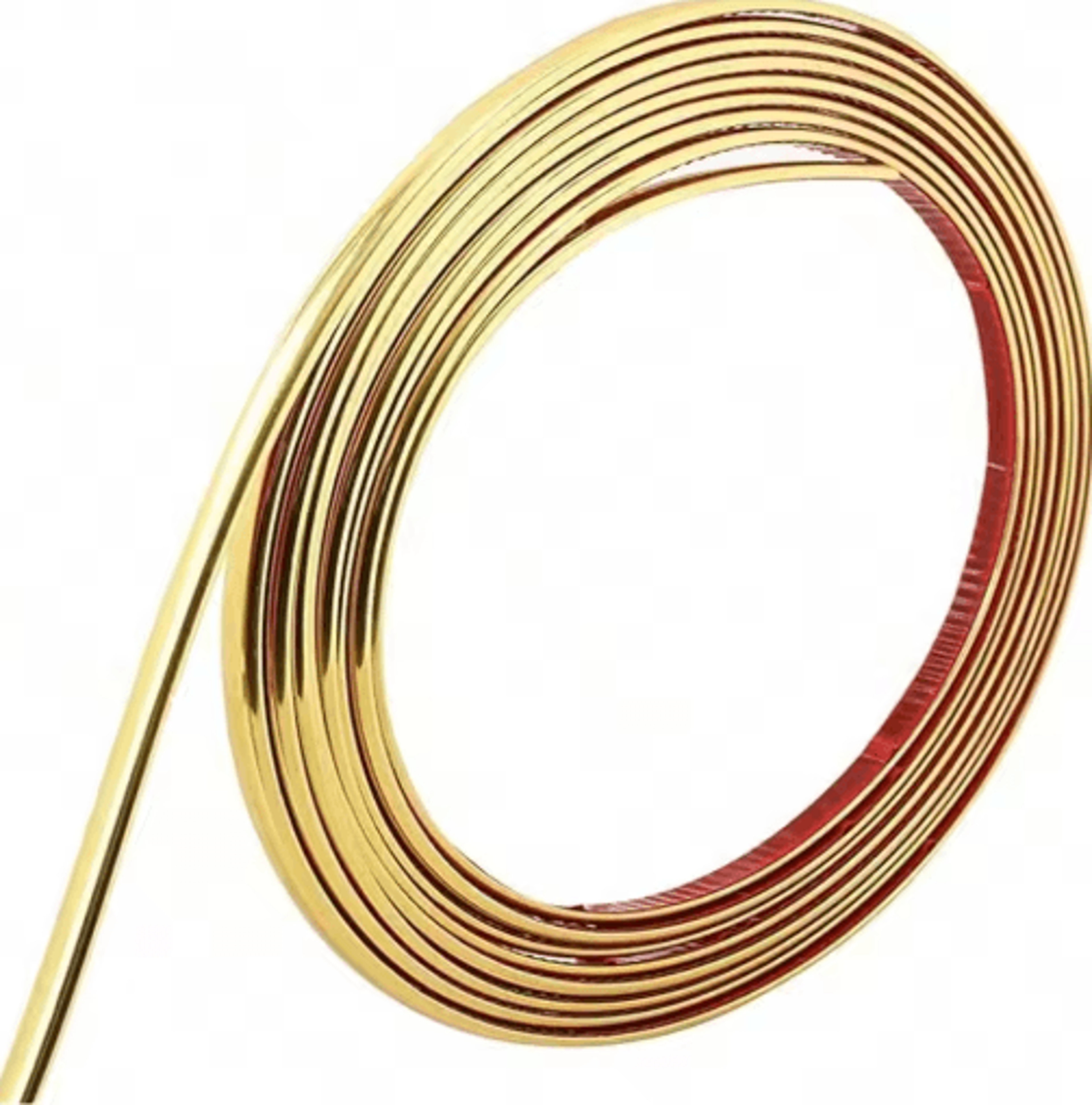 1 roll peel and stick molding trim – self-adhesive gold wall trim pvc decorative strip for home wall decor