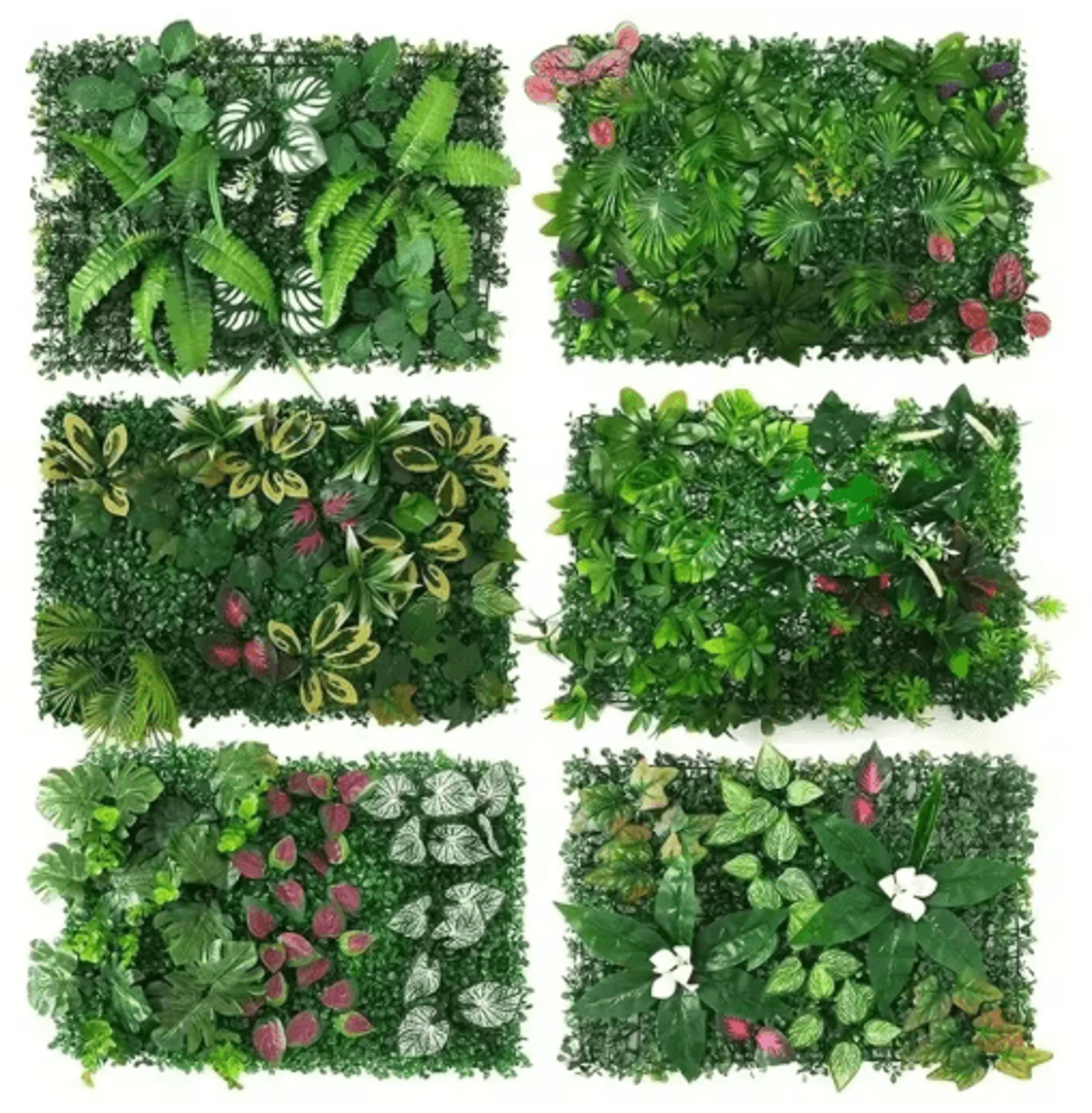artificial plant wall – realistic green plant wall for home, door, party & background wall decor