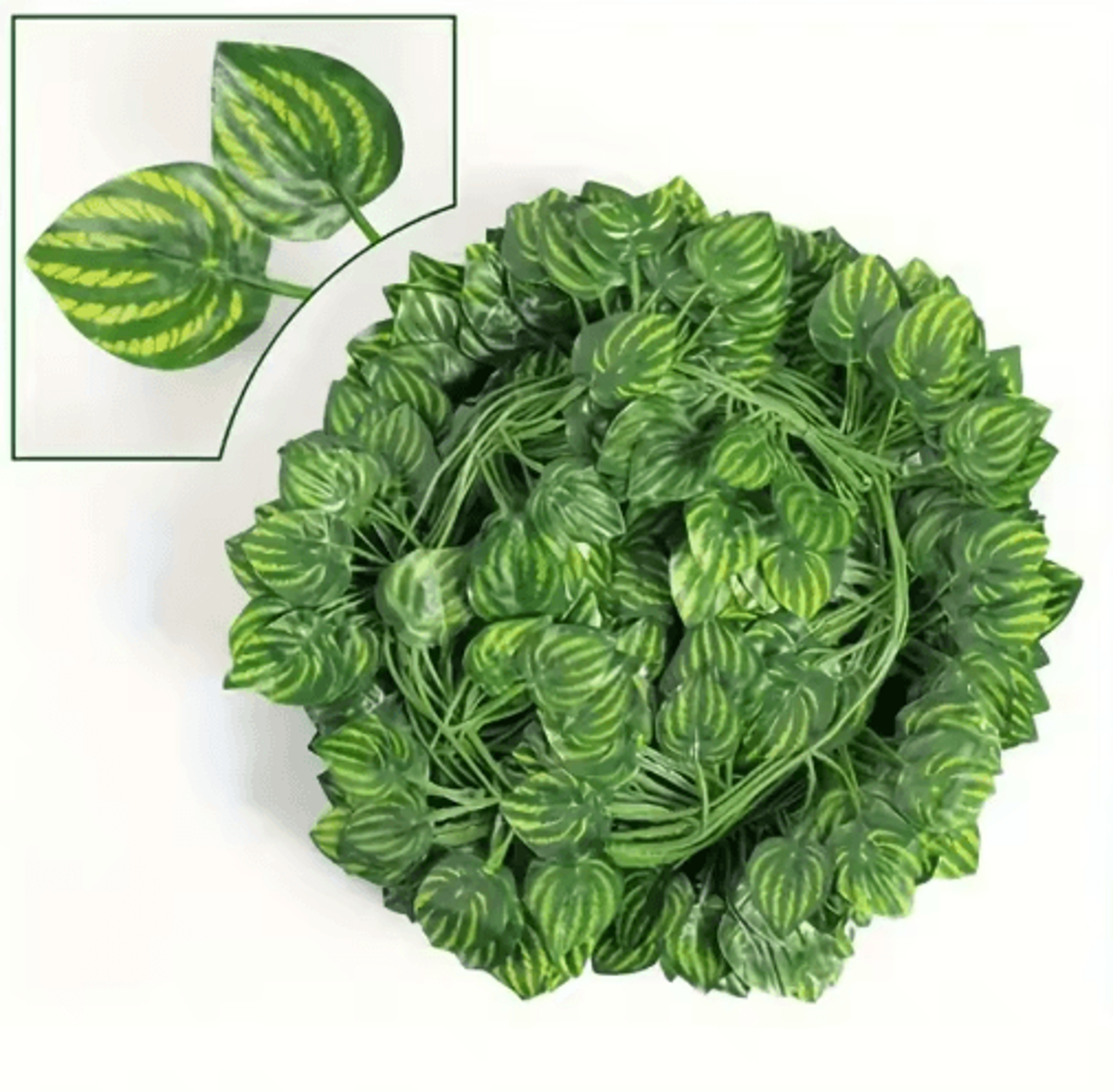 artificial ivy garland – realistic hanging ivy vine for home, garden, wedding & party decor