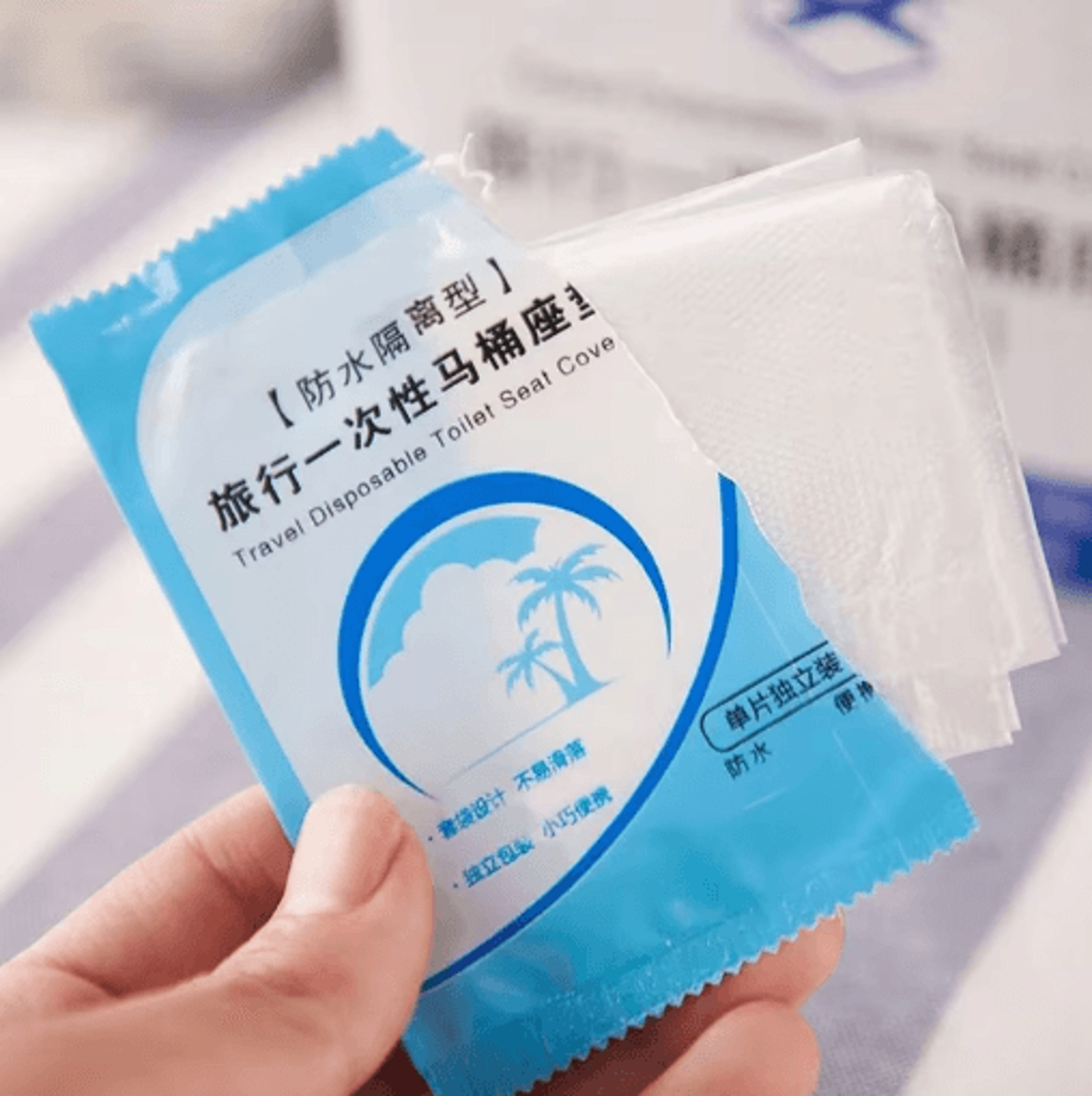 5–200pcs disposable toilet seat covers – portable toilet seat protectors for travel, camping, hotels & public restrooms