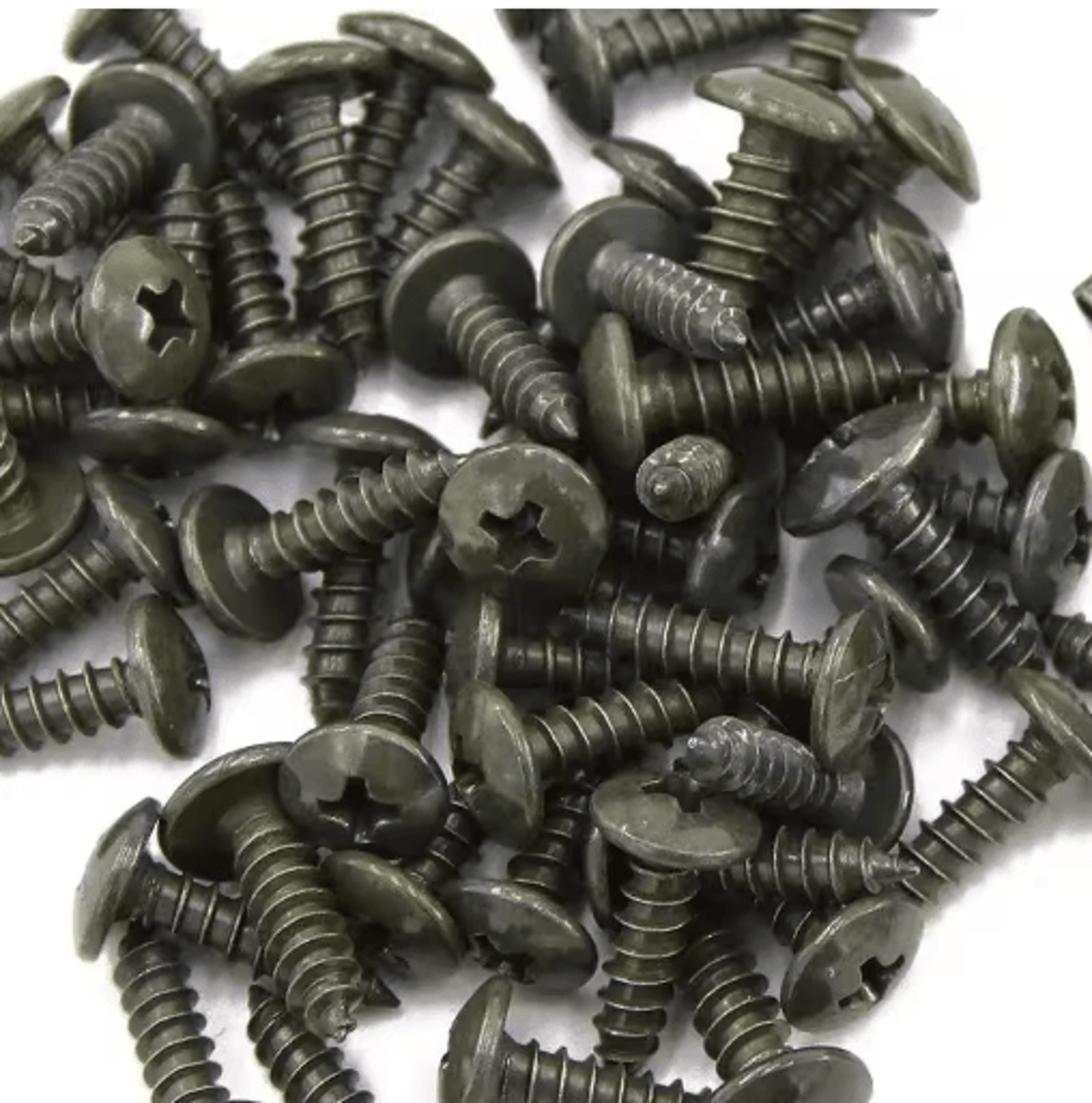 mixed u-type car trim clips with screws – anti-rust fender & bumper fastener kit for automotive repairs