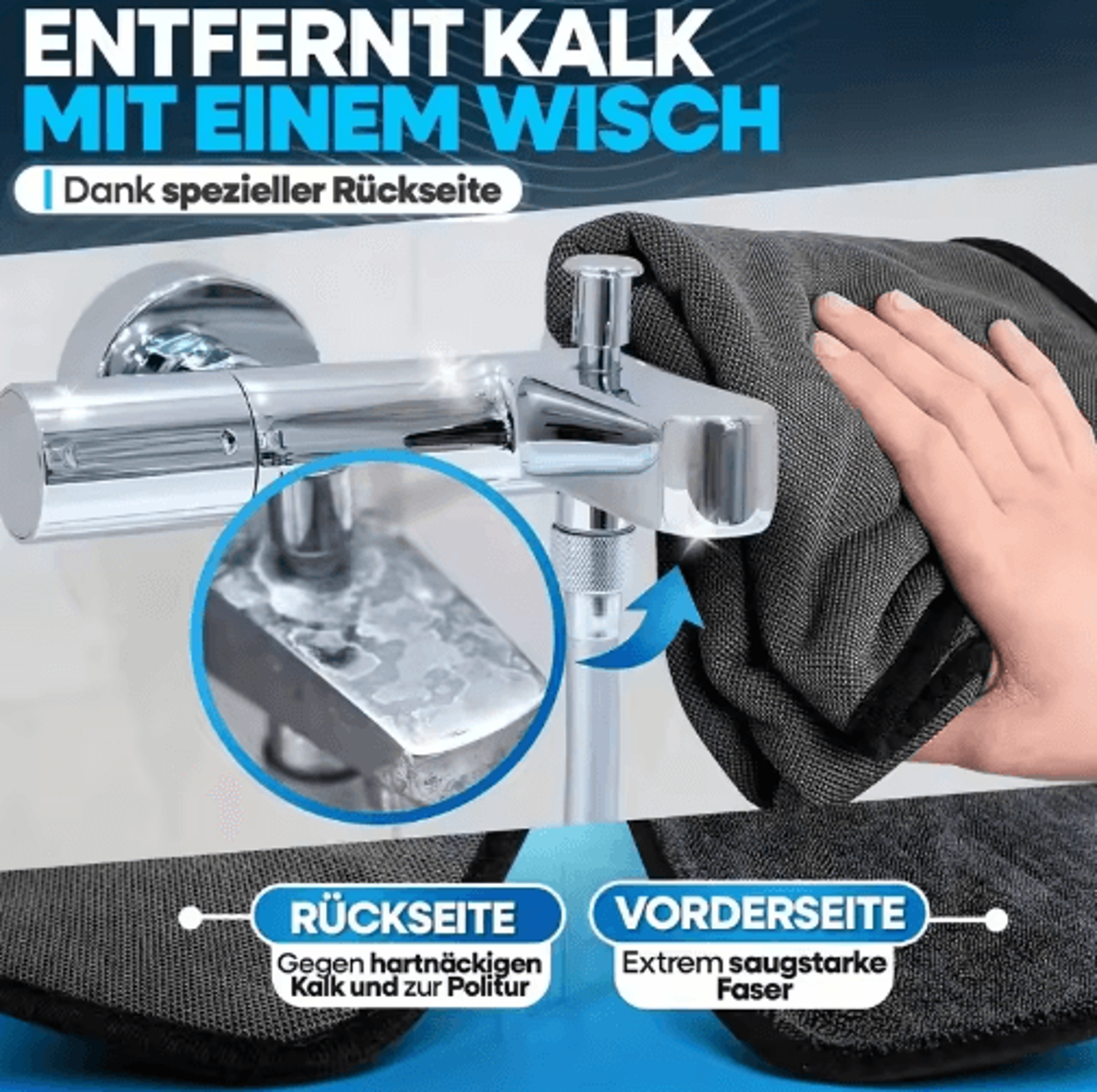 1200 gsm double-sided microfiber car drying towel – super absorbent car detailing cloth