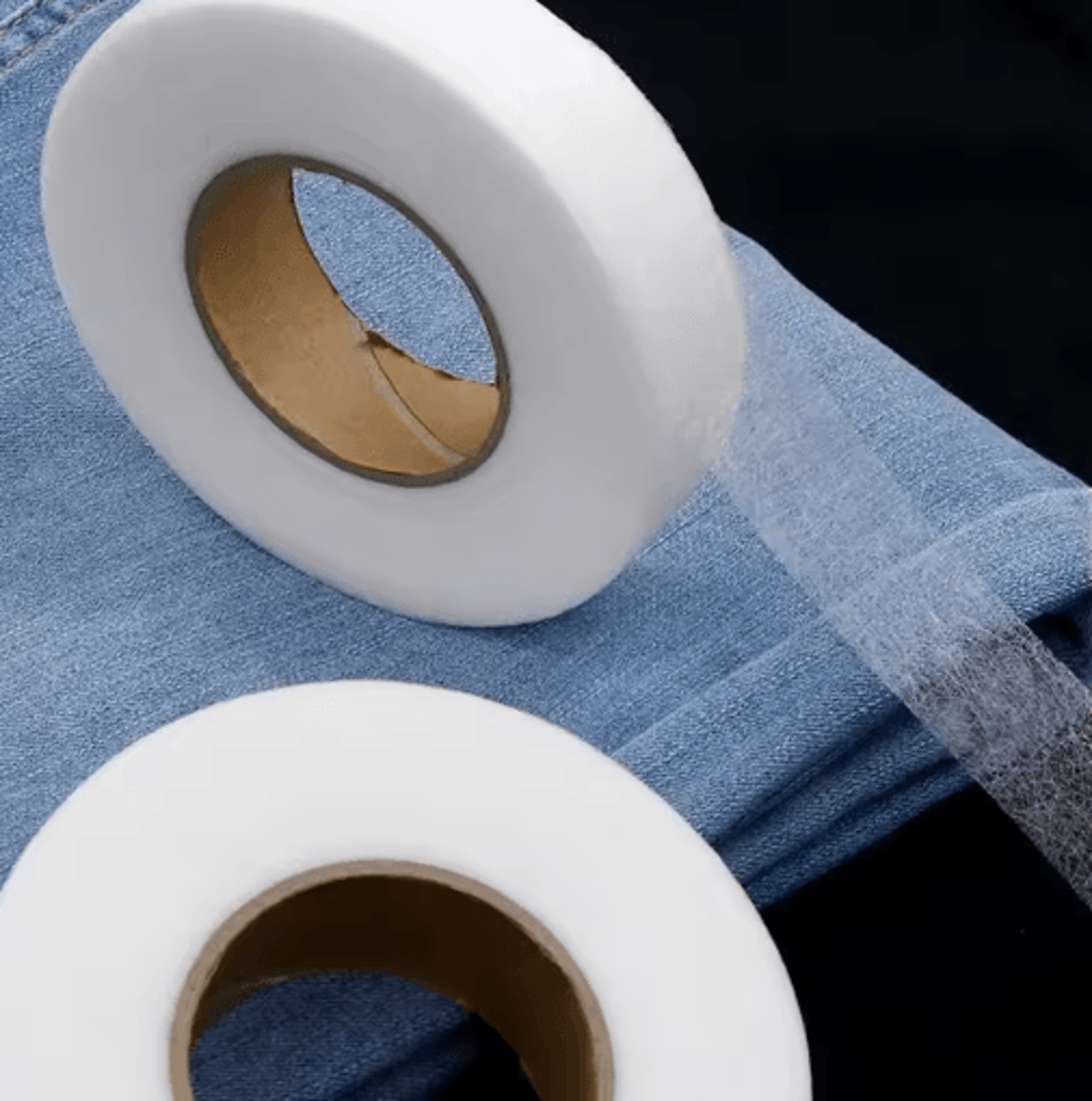 iron-on double-sided hemming tape – no-sew fusible fabric hem tape for clothing repairs & diy sewing