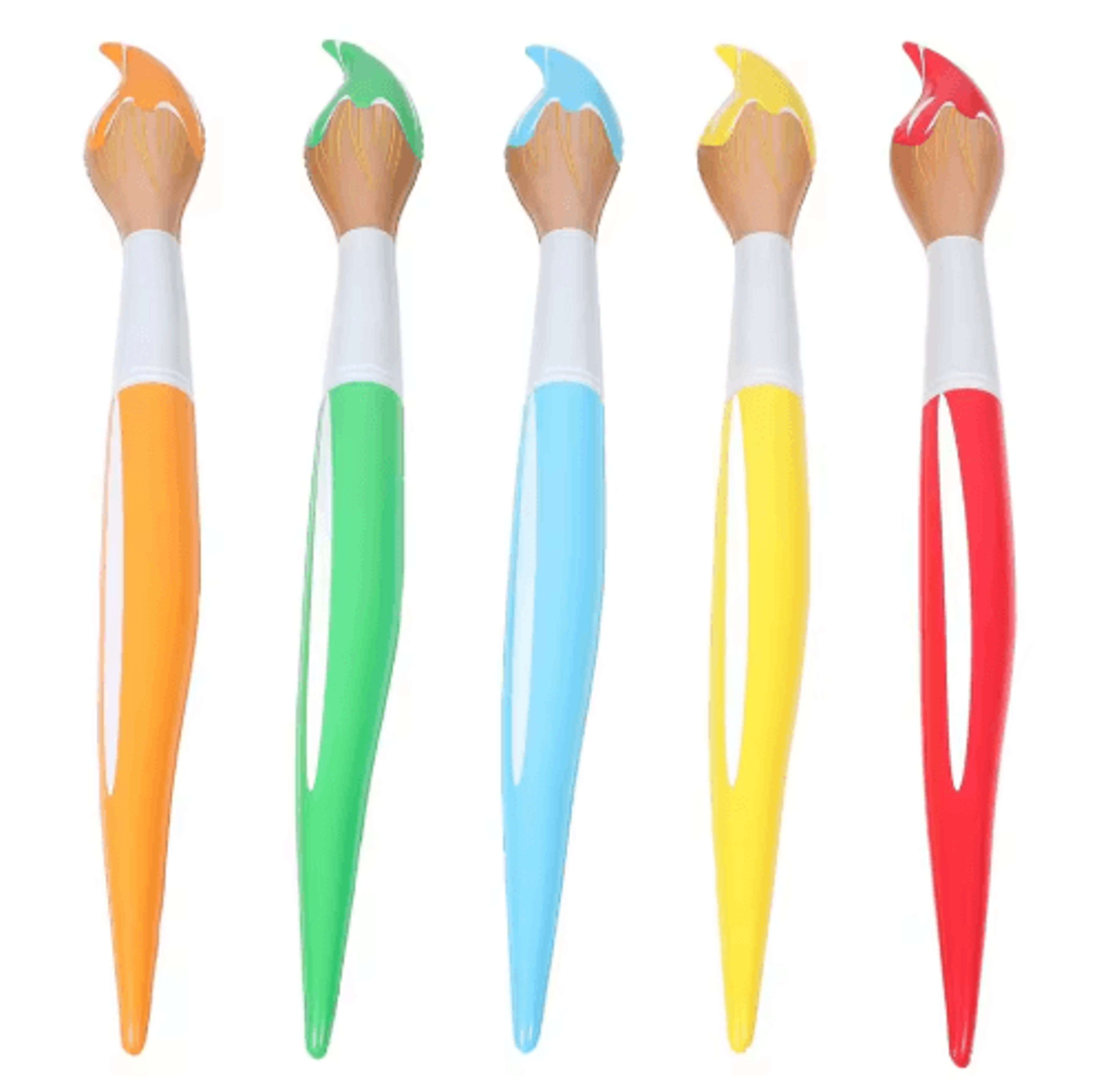 giant inflatable paint brush – pvc blow-up paintbrush prop for graduation parties & creative events