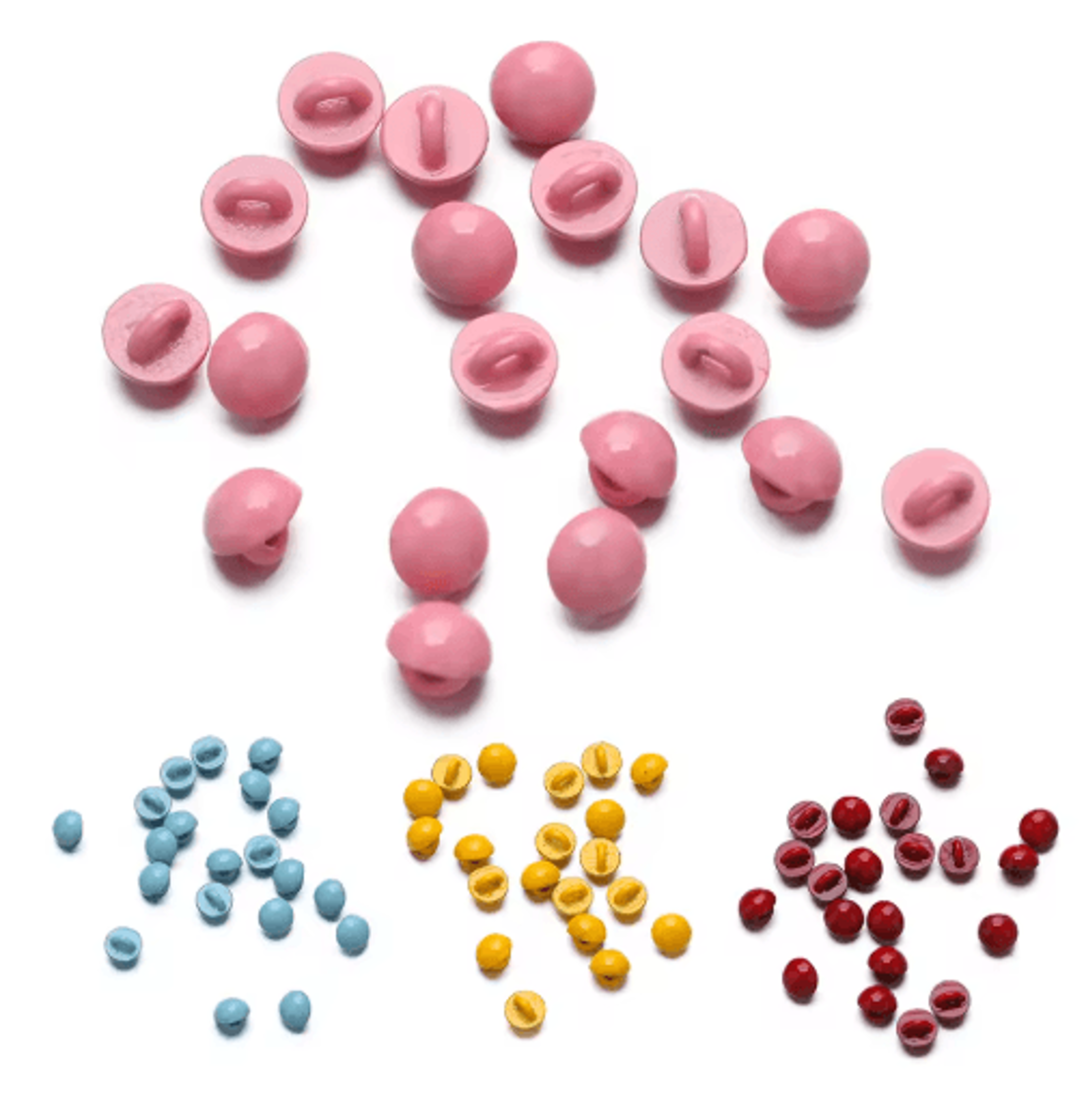 20pcs 4mm mini doll buttons – tiny buckles for 1/6 doll clothing, shoes & diy crafts