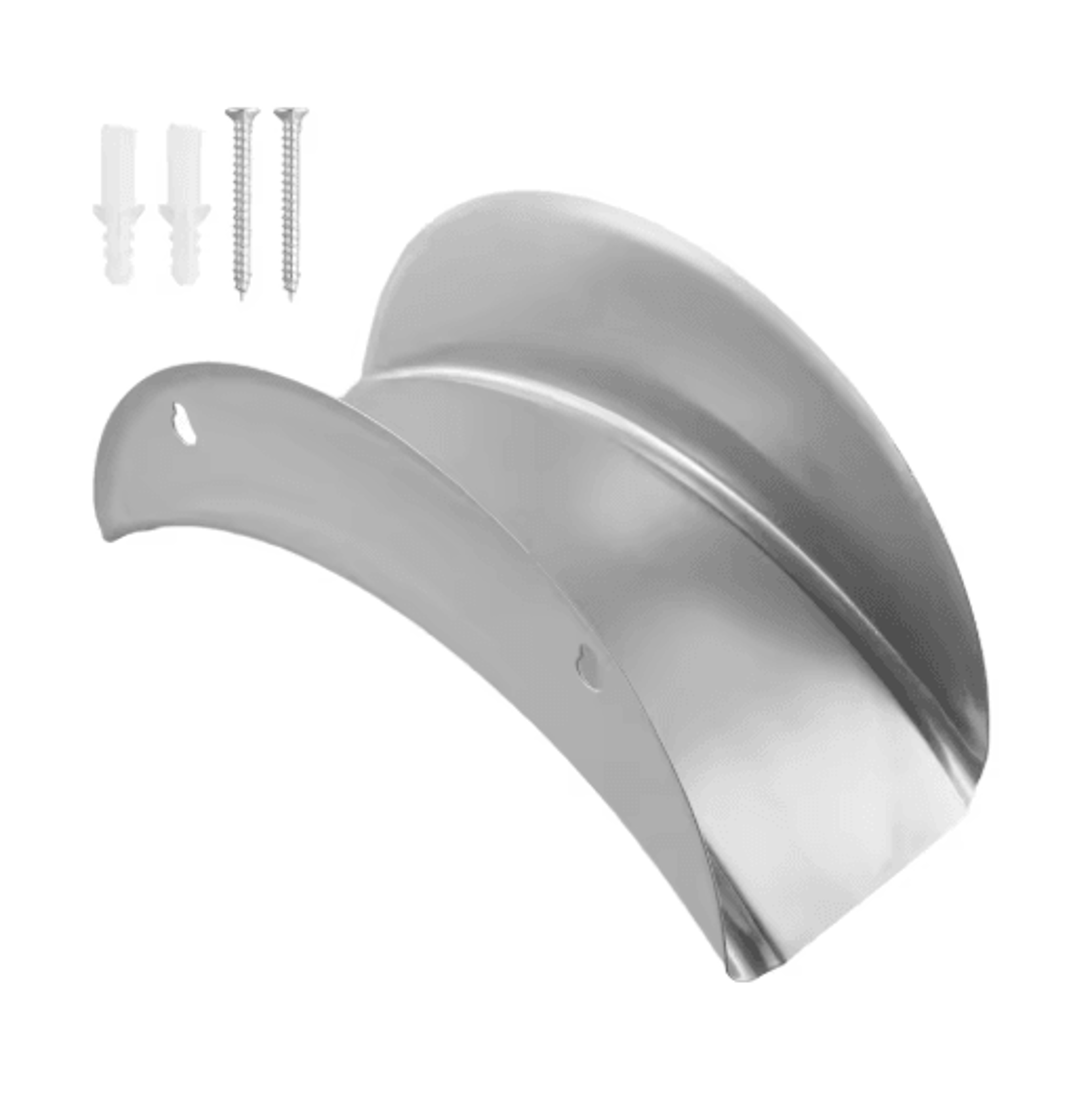 heavy-duty wall mount garden hose holder – metal water hose hanger for organized outdoor storage
