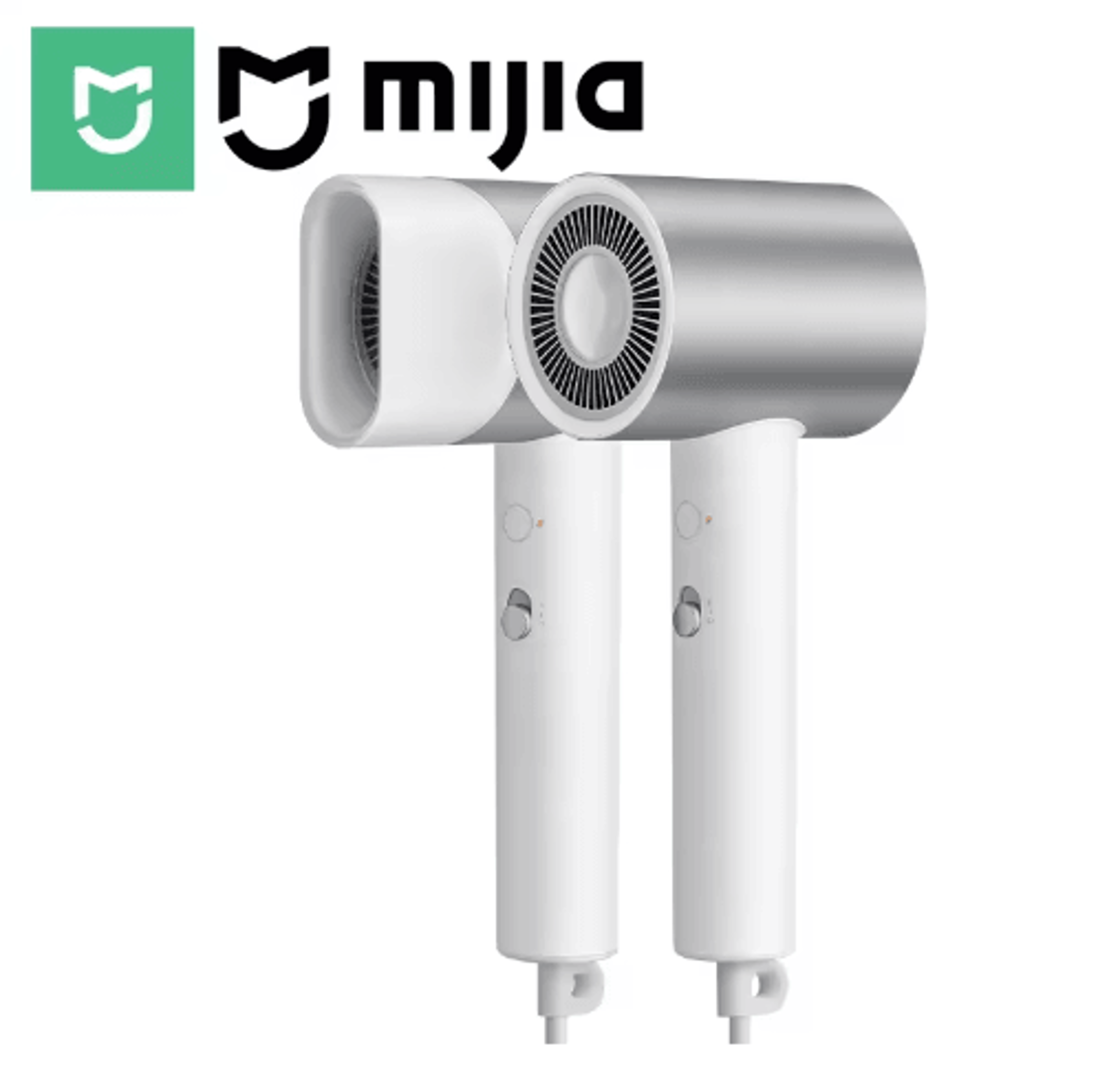 mijia h500 water ion professional hair dryer – fast drying negative ion blow dryer with 3 heat settings