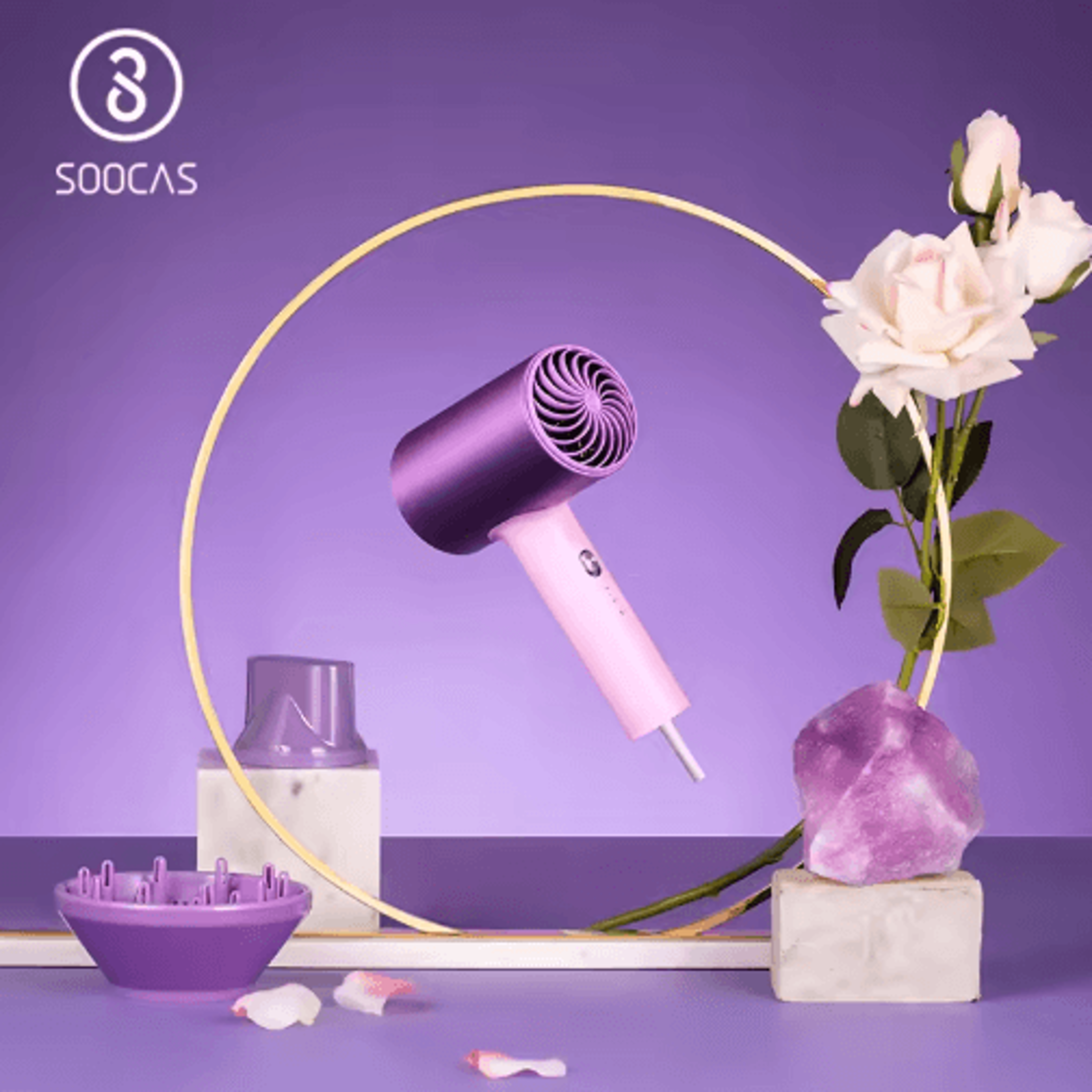 2026 professional 5-in-1 bladeless hair dryer & styler with negative ion technology