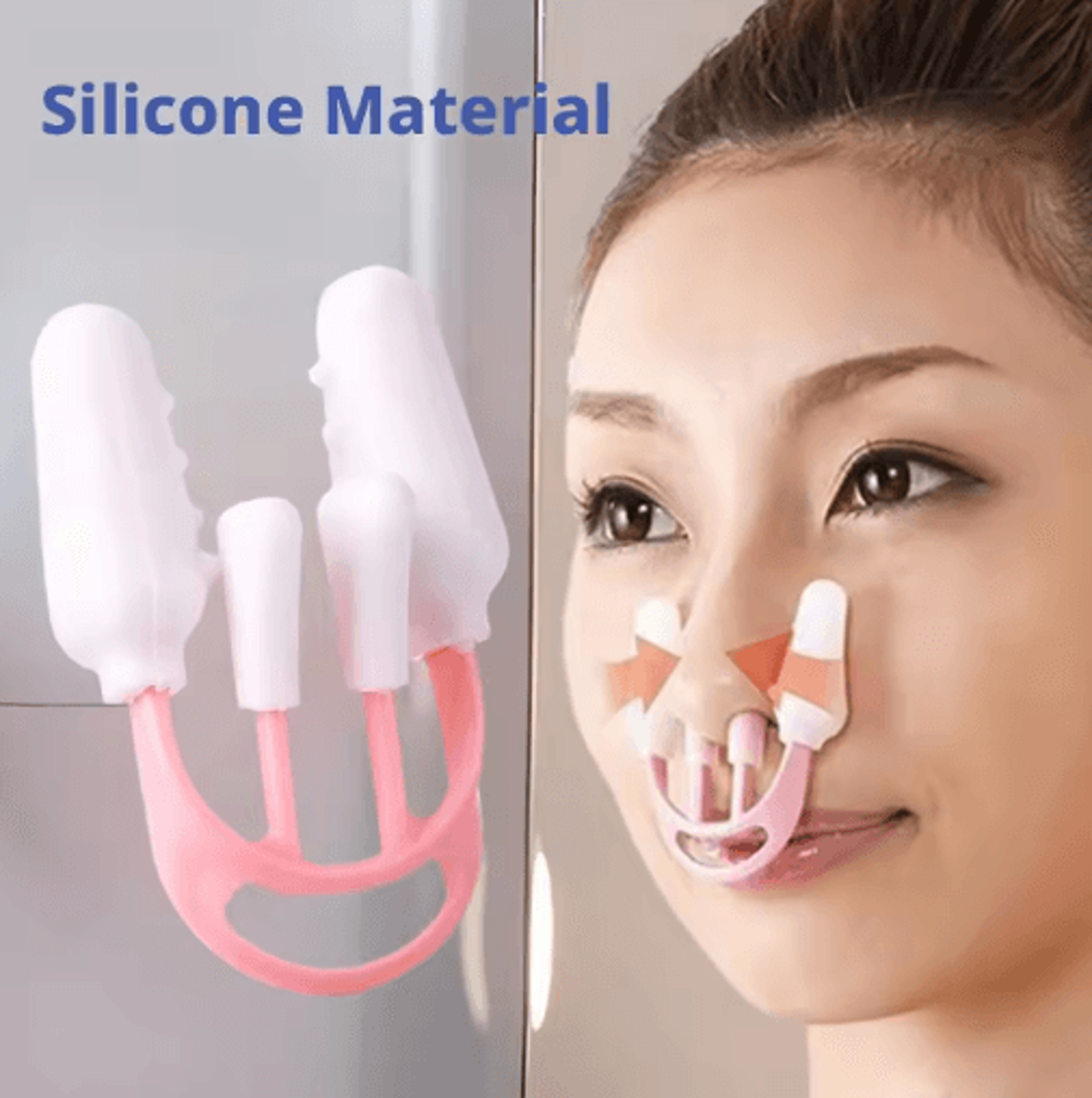 adjustable nose shaper clip – comfortable nose bridge shaping tool for men & wome