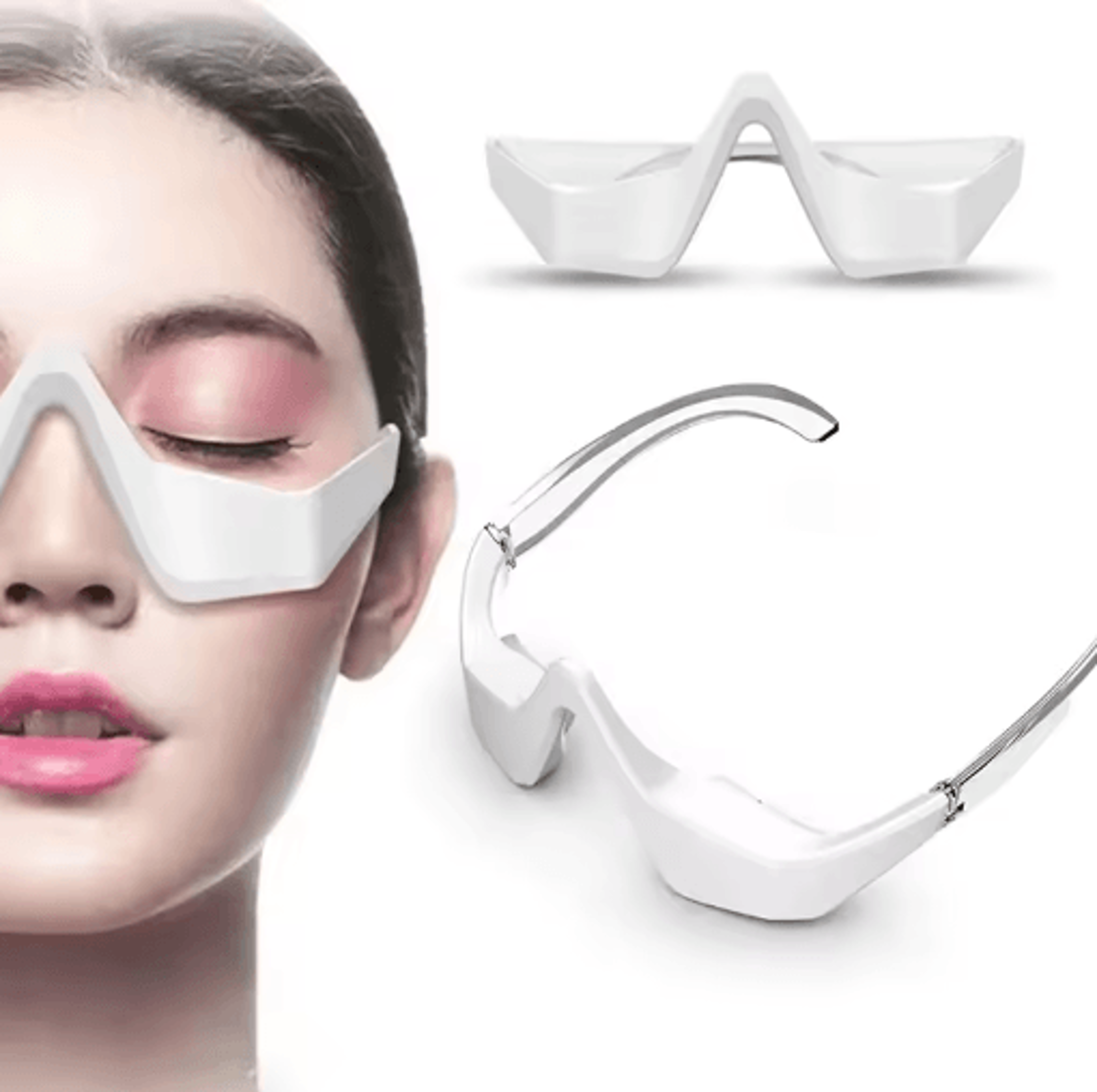 3d eye massager – heated eye care device for relaxation & daily beauty care