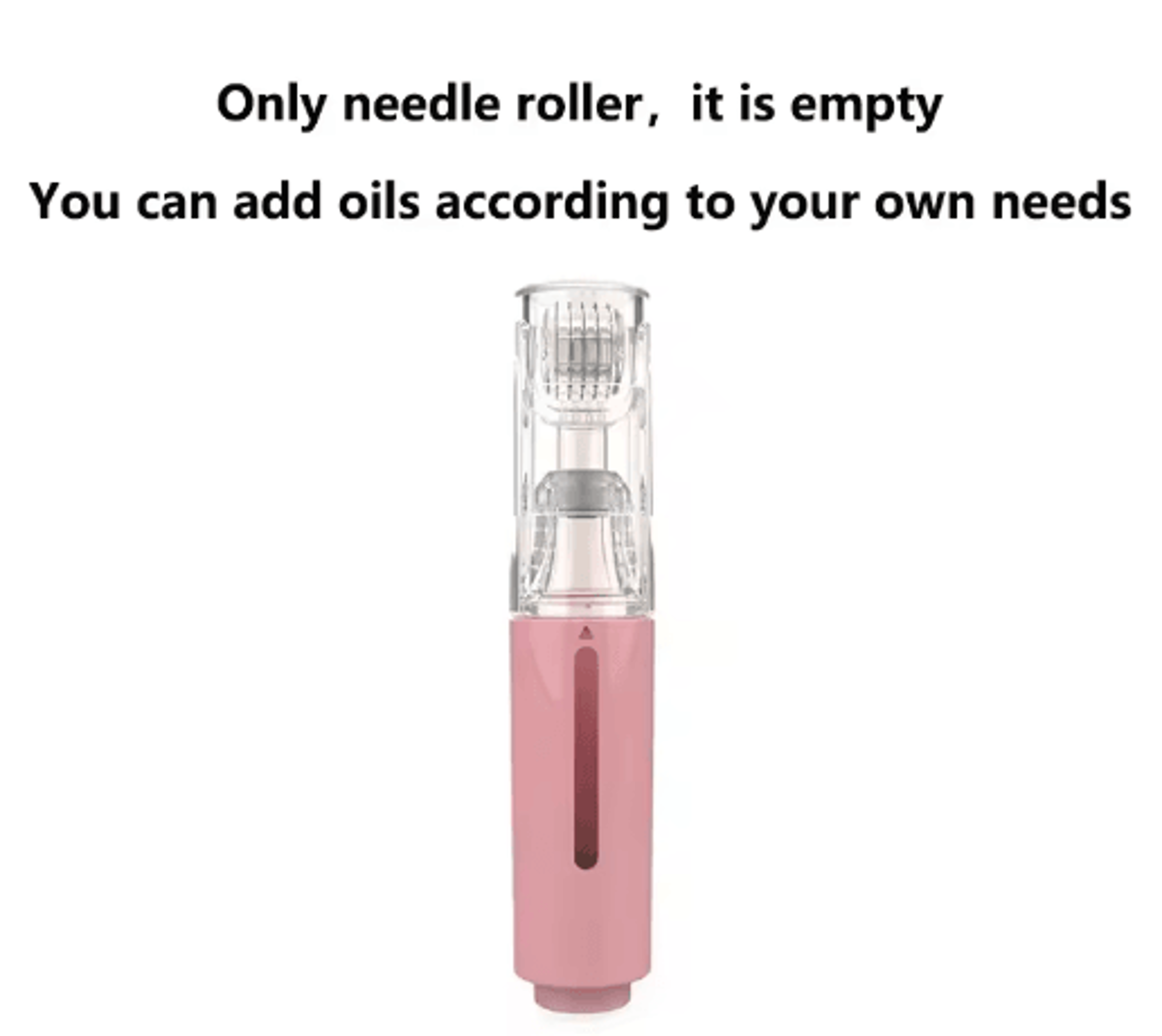 titanium derma roller – microneedle skin care & beard roller for face, beard & scalp