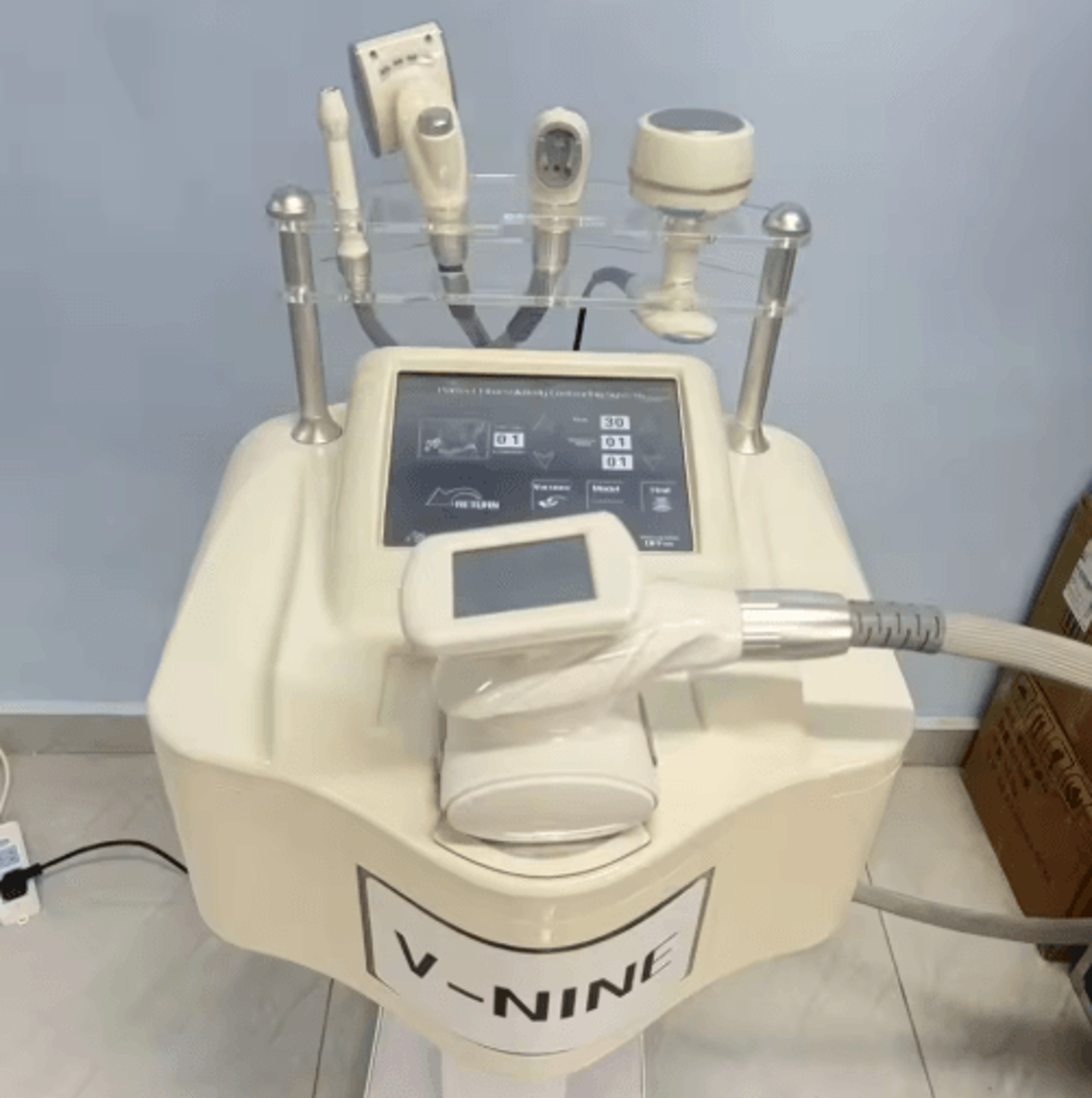v9 body contouring machine – 80k cavitation, vacuum rf & ems beauty device