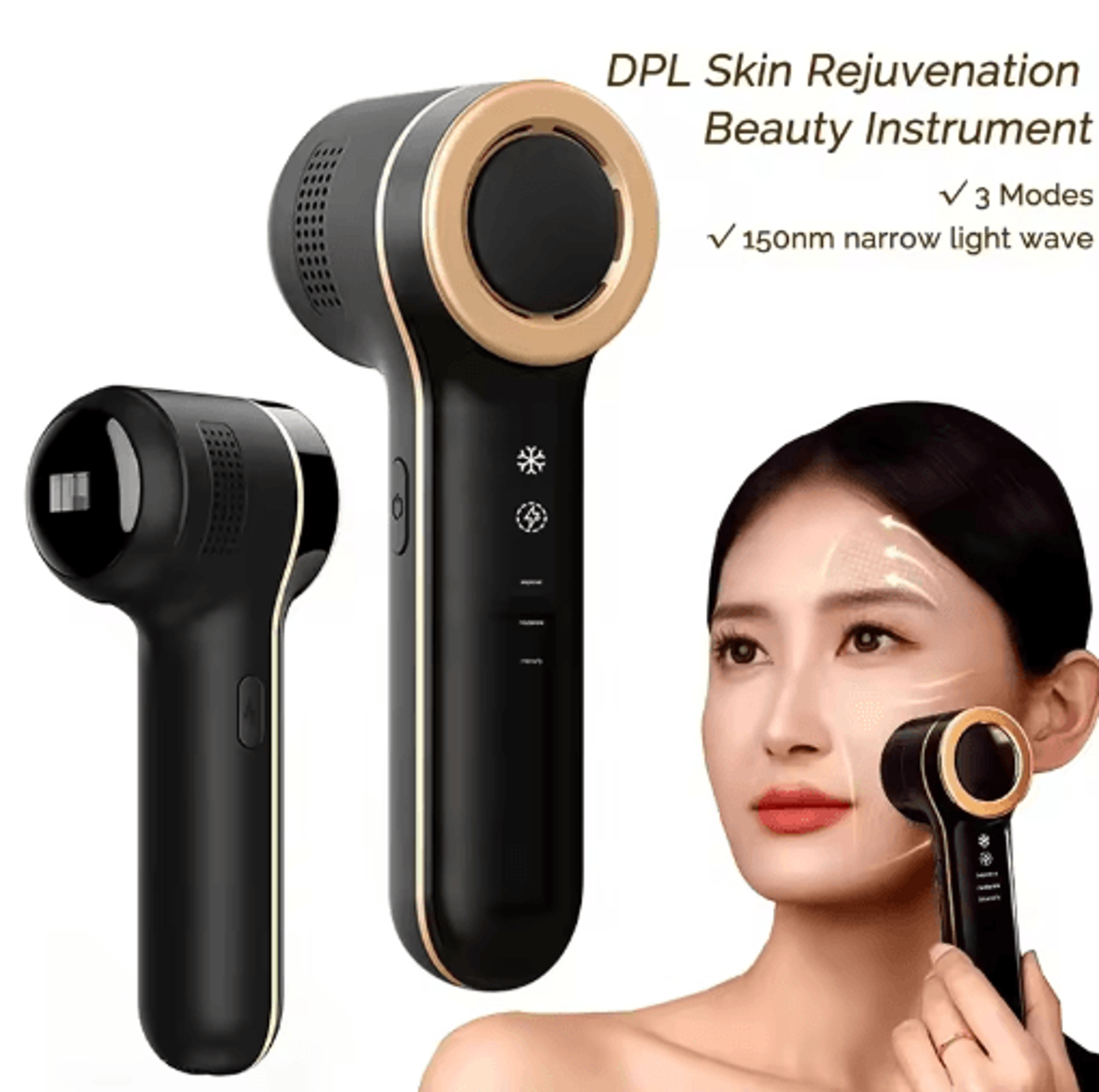 2025 dpl light therapy beauty device – infrared & cooling facial skincare instrument