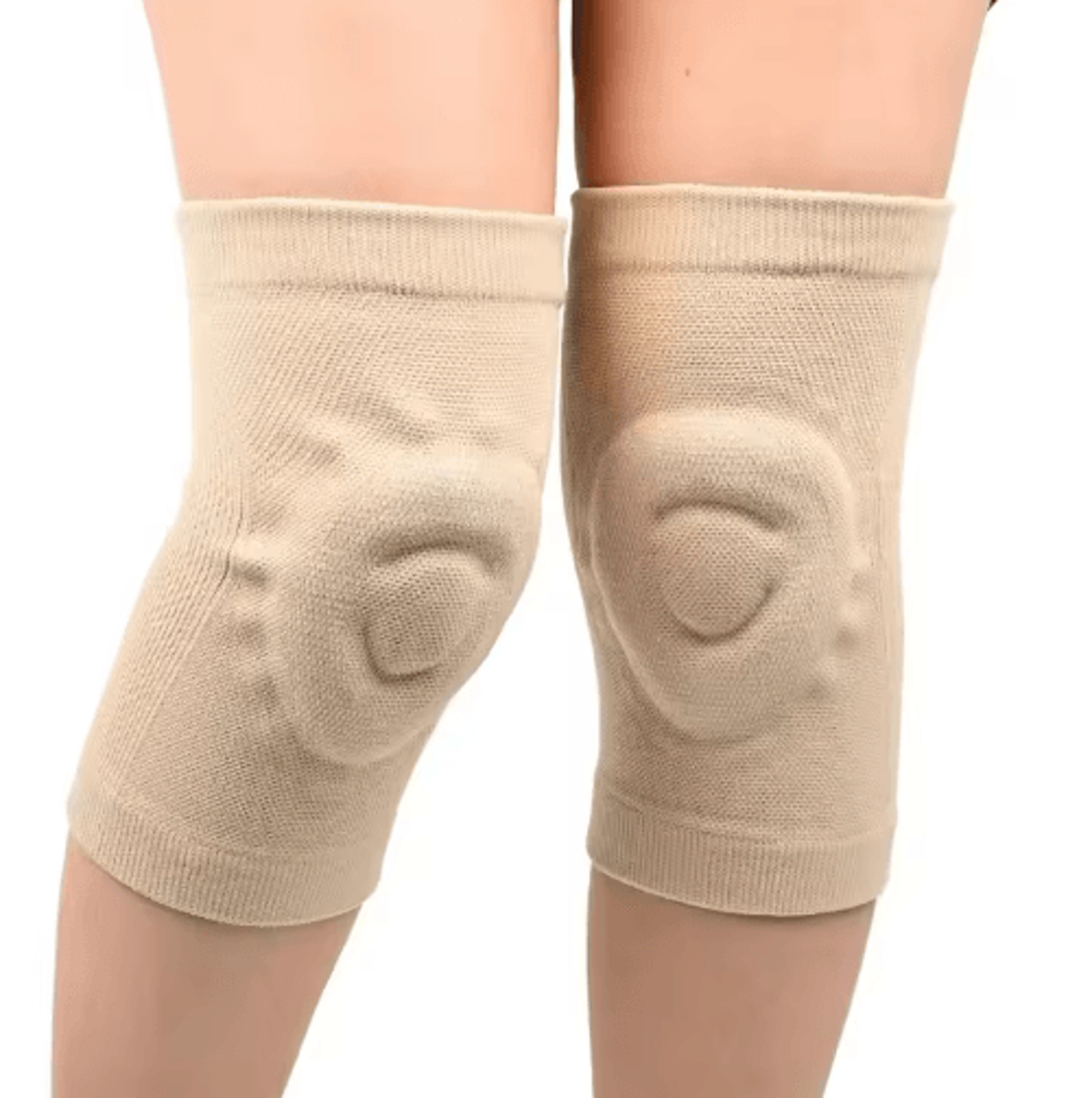 silicone compression knee pad – thin sports knee sleeve for fitness, basketball & skating