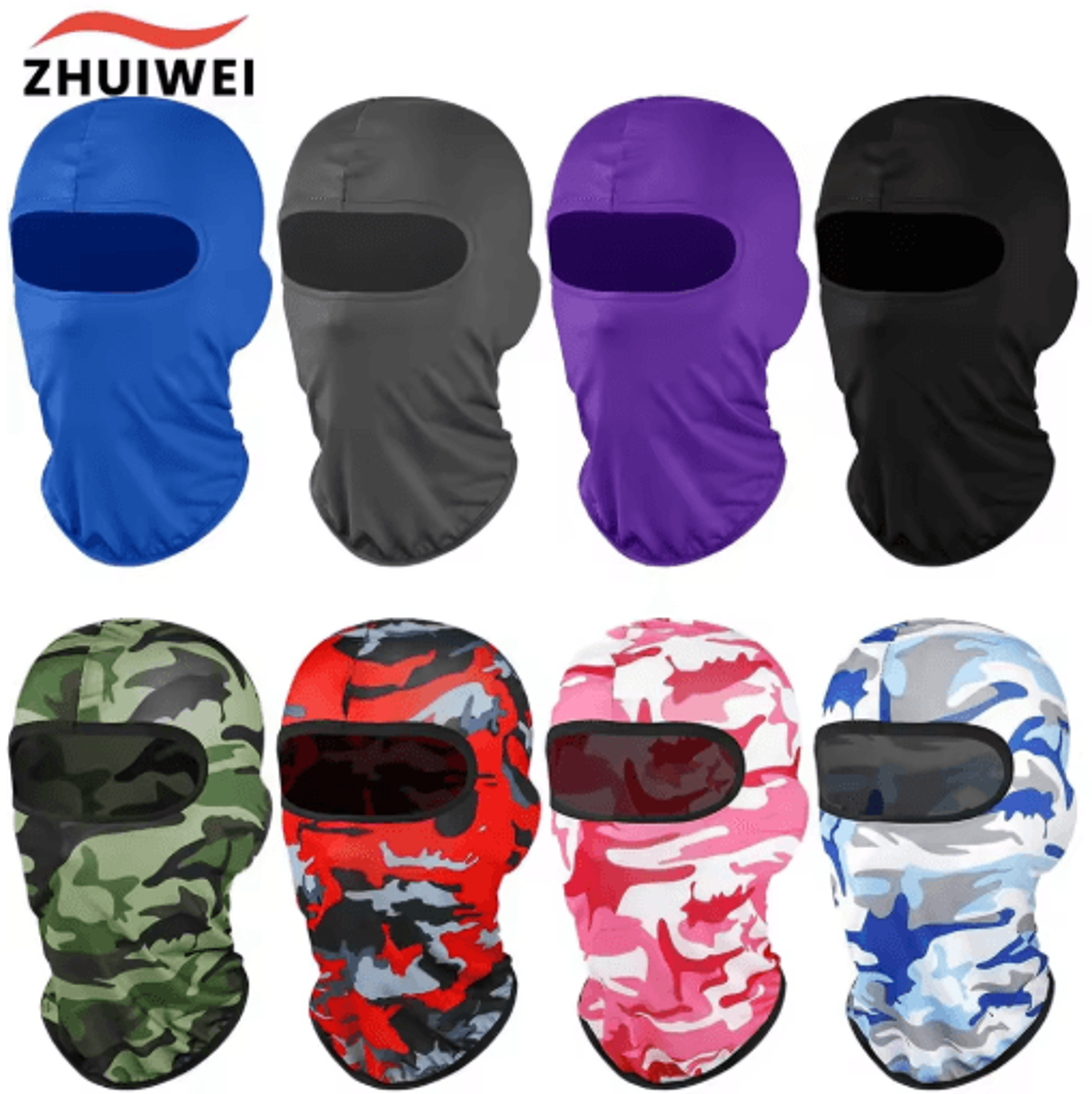 tactical balaclava face mask – cooling neck gaiter & sun protection hood for outdoor sports