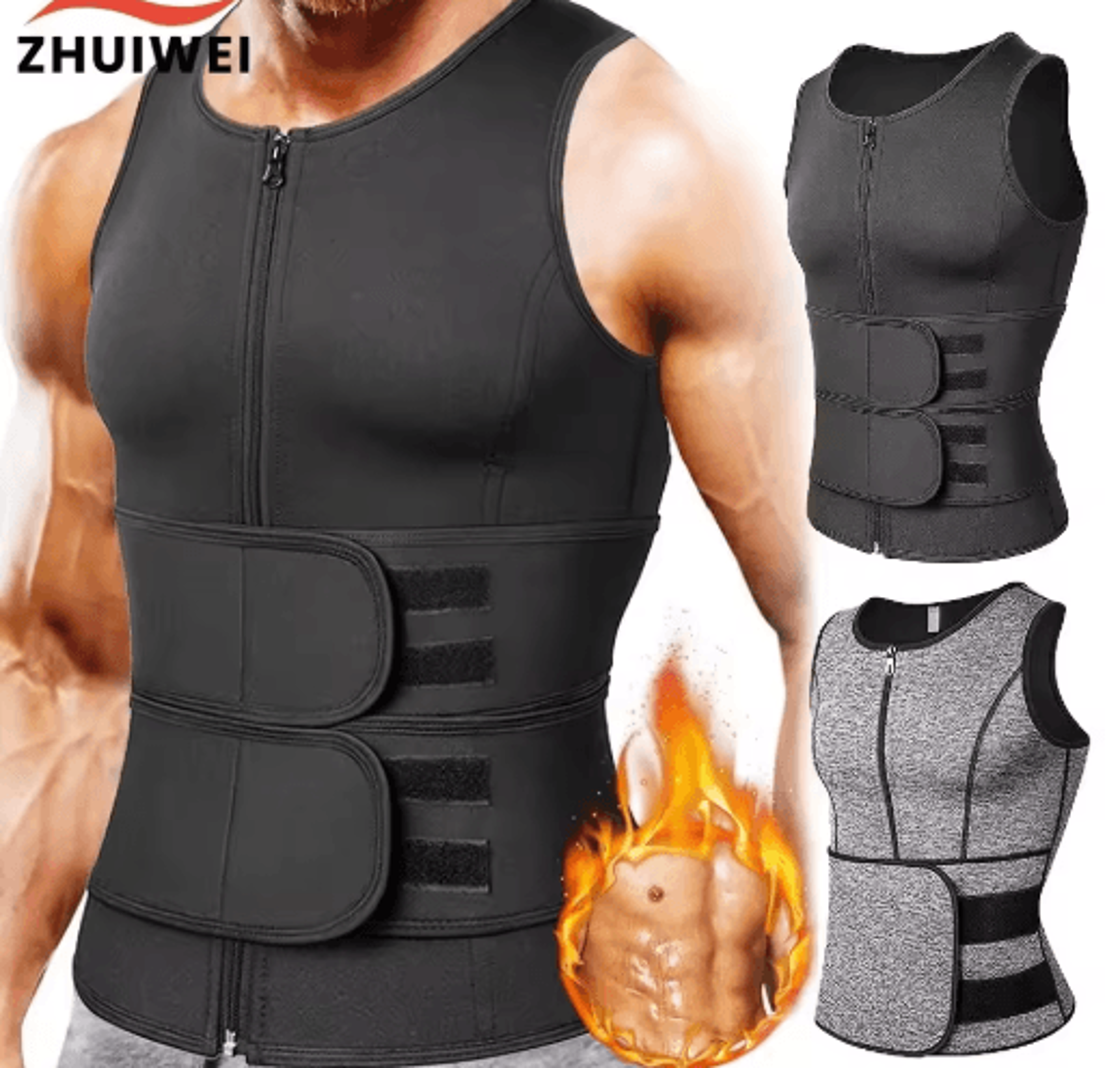 mens back waist posture corrector – adjustable lumbar & shoulder support belt vest