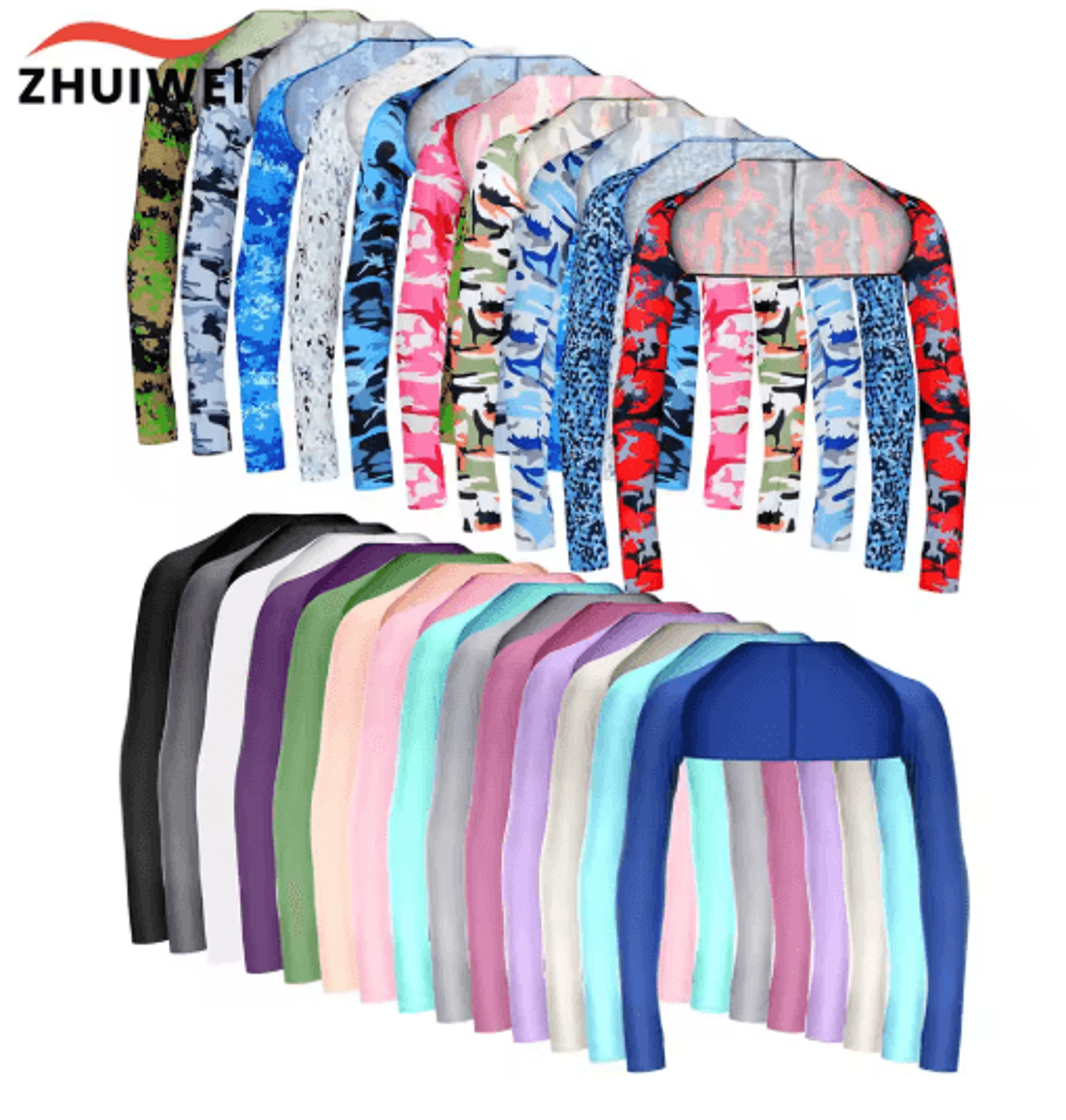 ultra-thin ice silk cooling arm sleeves – uv protection shawl gloves for outdoor sports