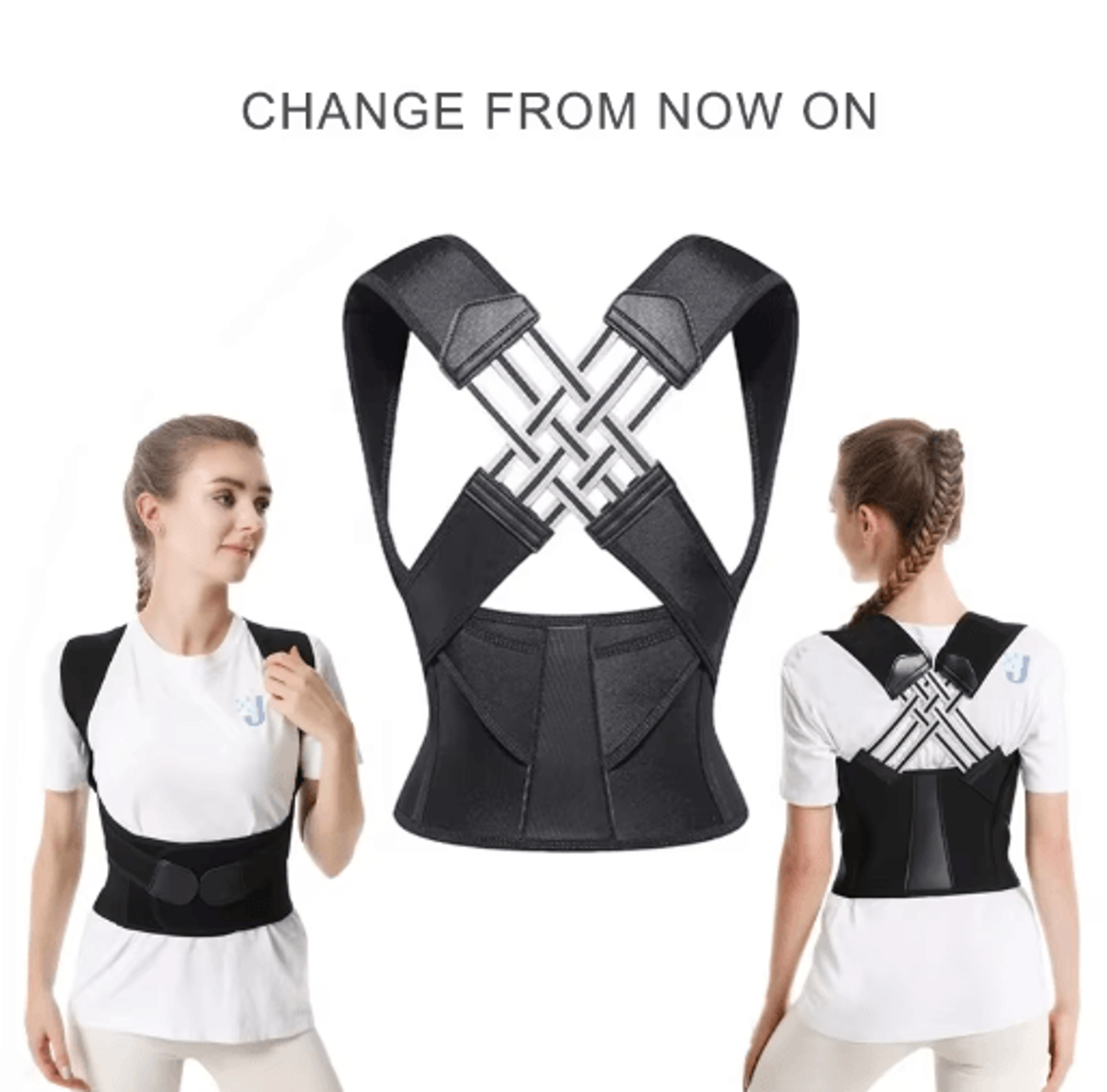 posture corrector, back support belt, shoulder posture brace, back straightener, posture correction brace
