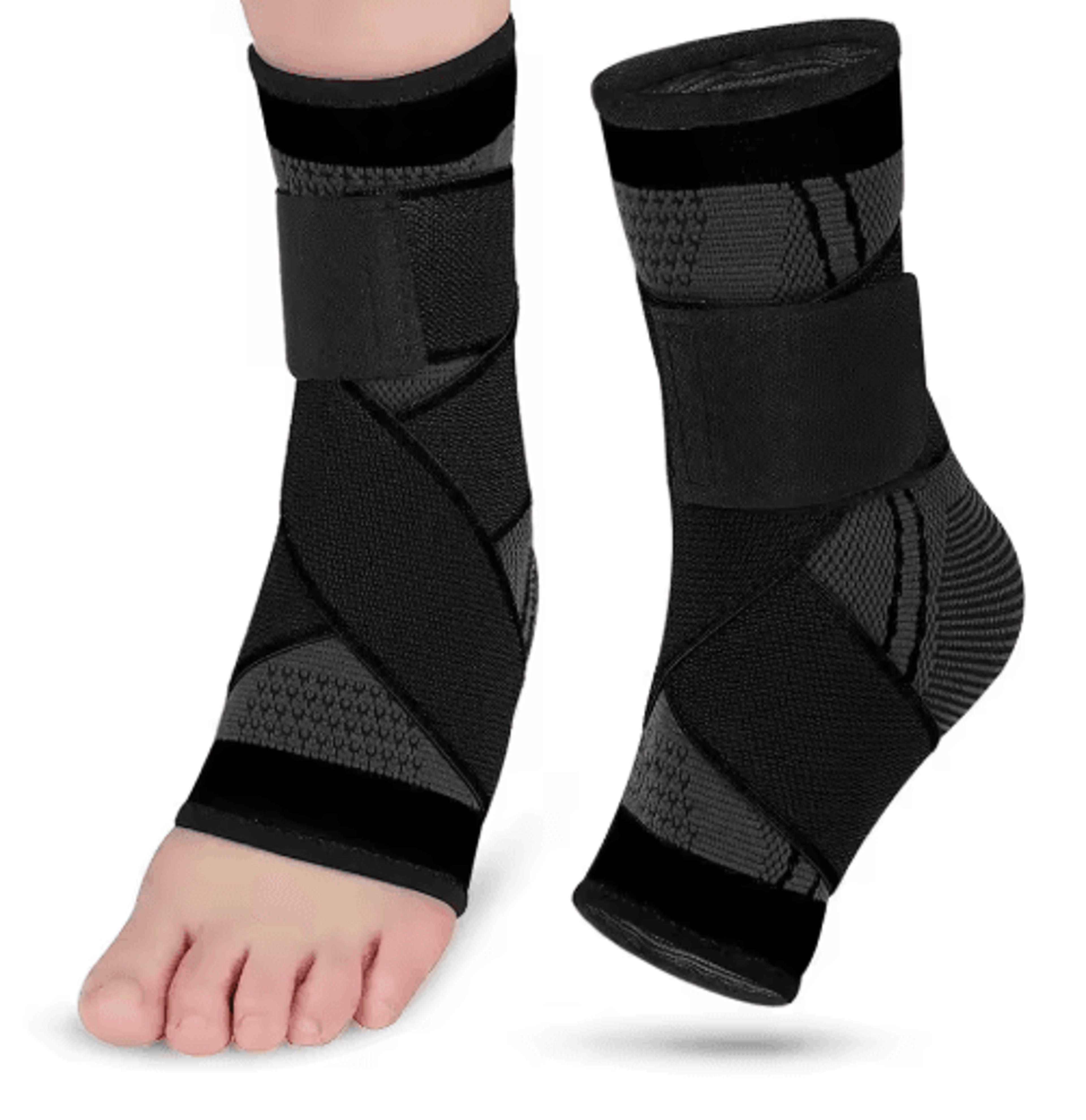 ankle brace, compression ankle support, sports ankle brace, ankle support strap, elastic ankle protector