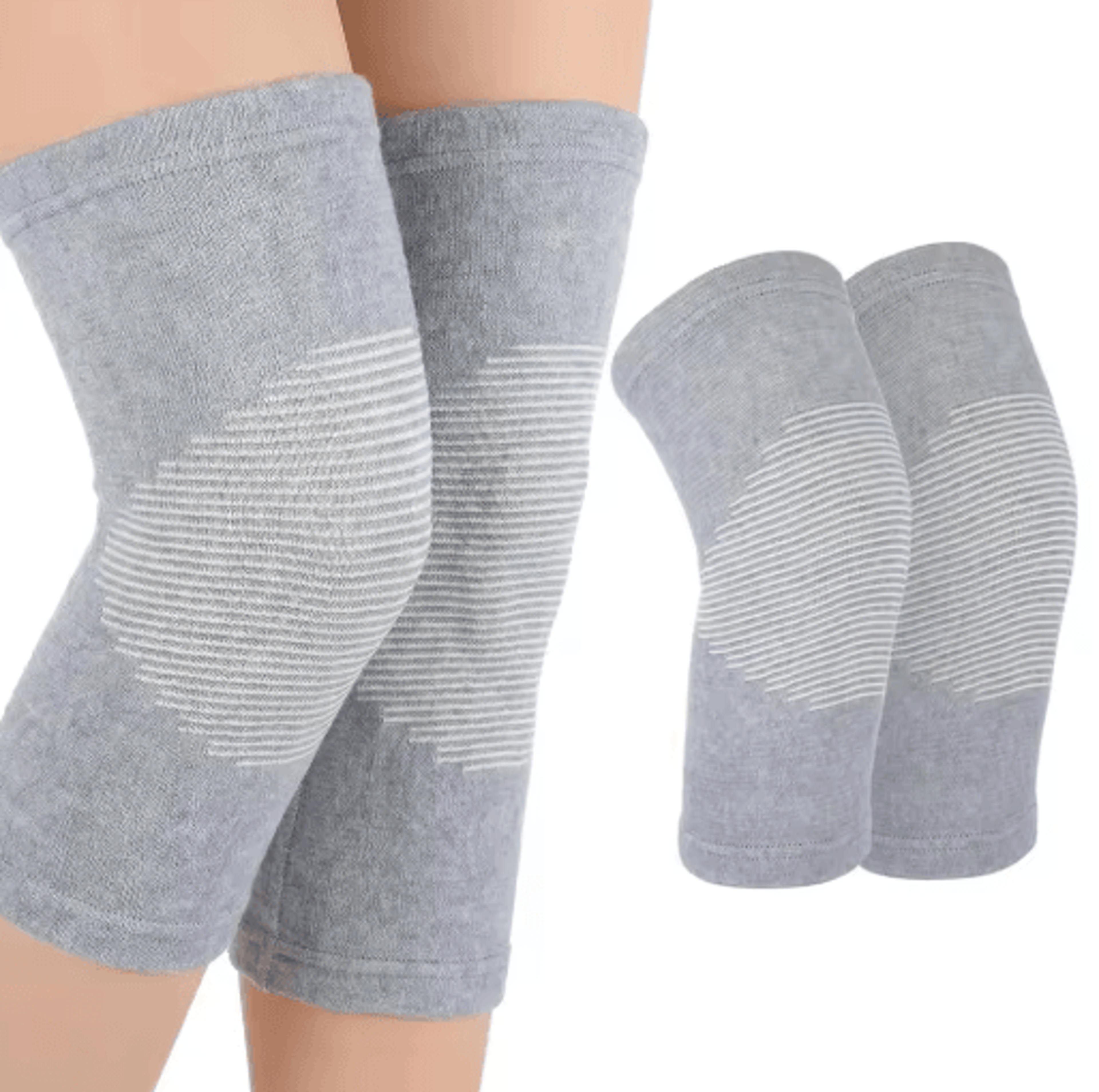 compression knee sleeve, bamboo knee sleeve, knee support brace, elastic knee sleeve, breathable knee brace