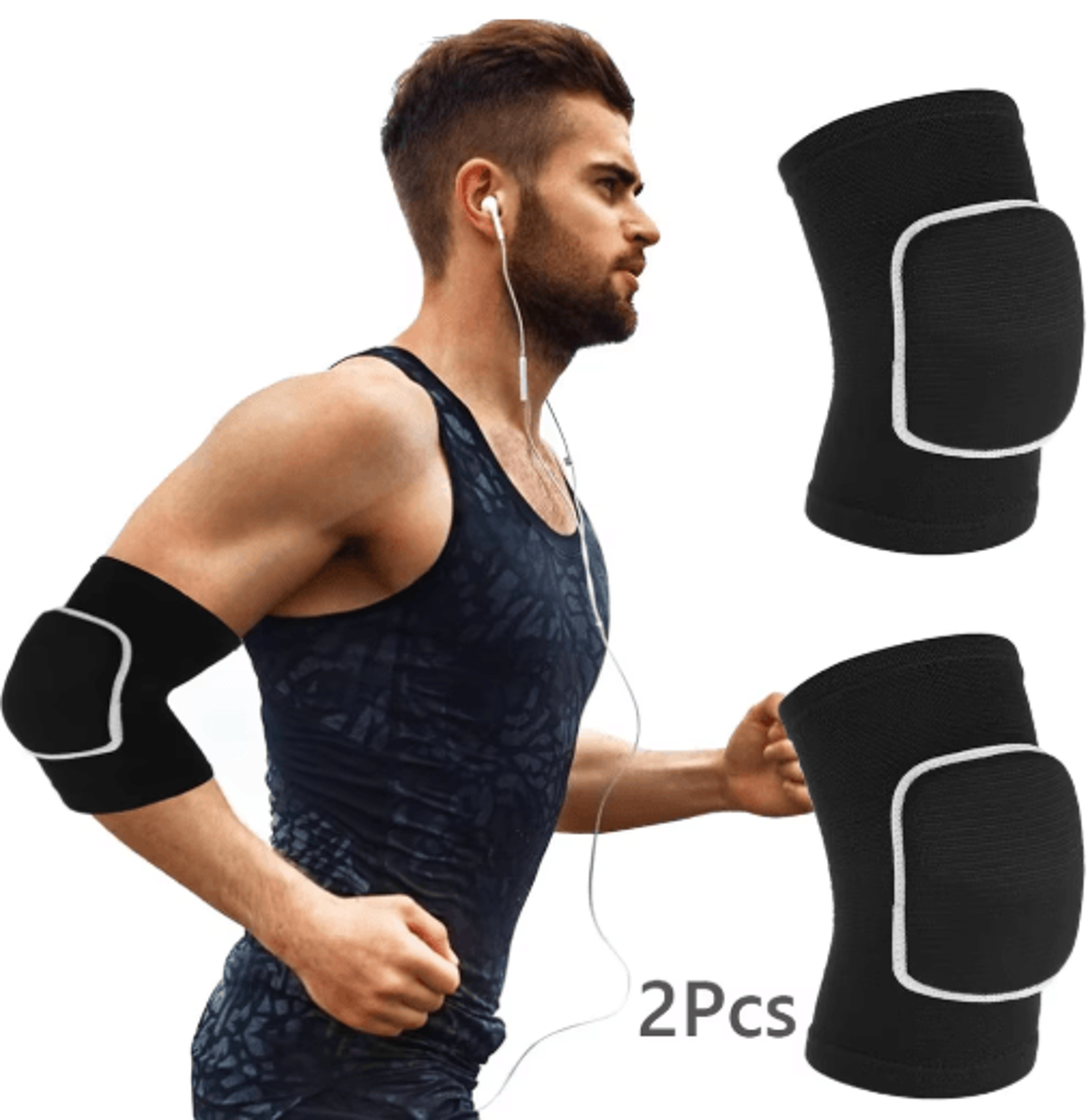 padded elbow sleeves, compression elbow pads, sports elbow support, basketball elbow pads, volleyball elbow sleeves
