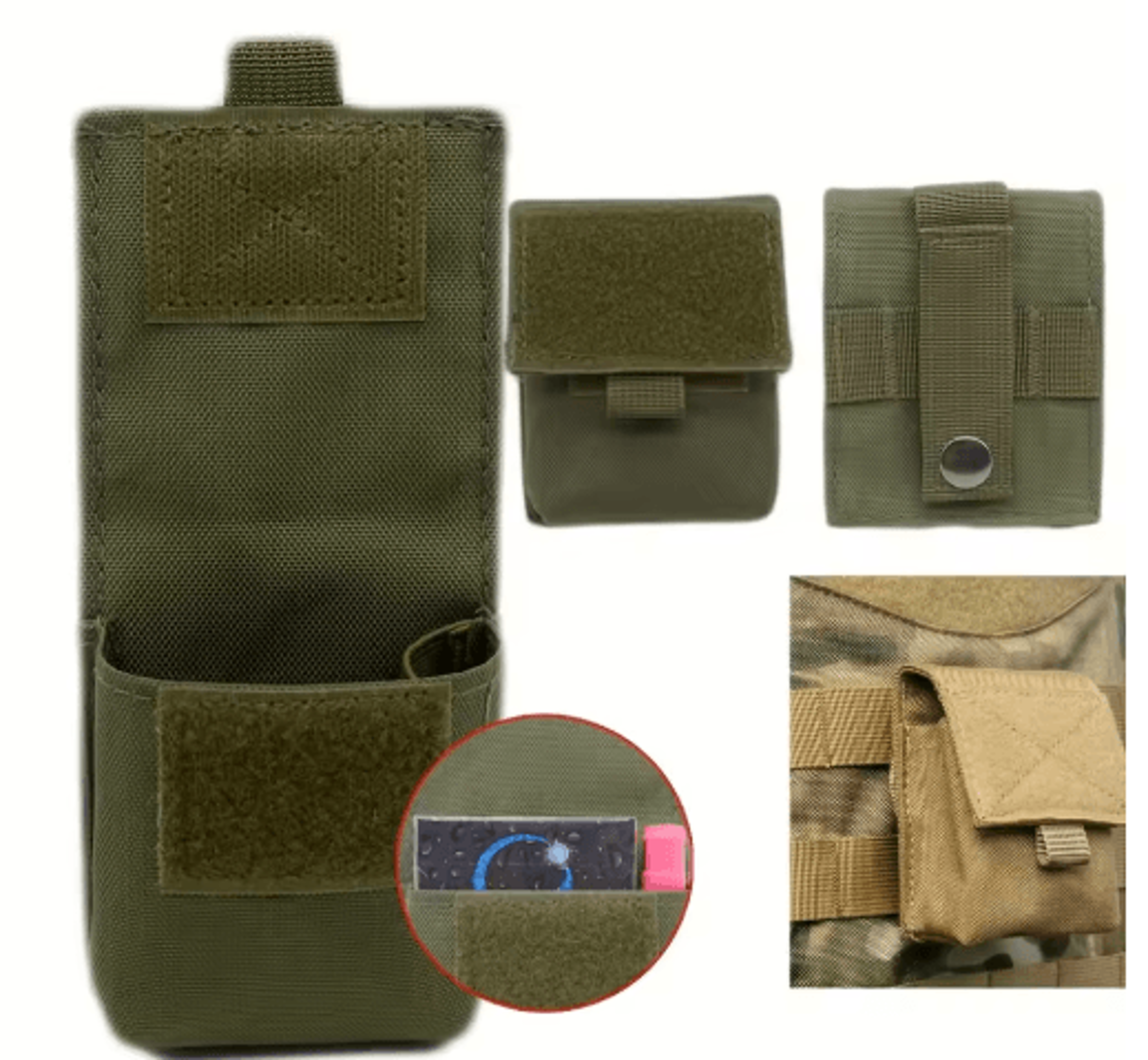 tactical molle utility pouch – mini edc waist organizer for outdoor gear