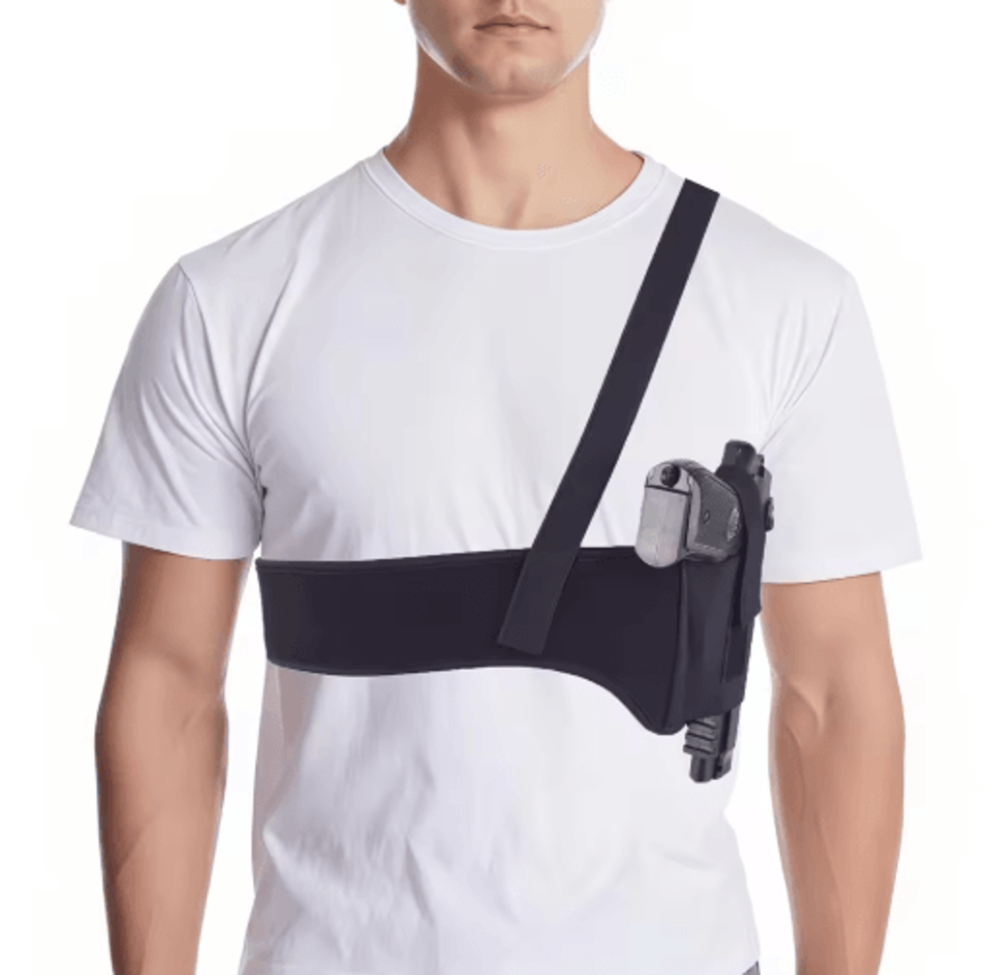 adjustable underarm shoulder holster harness – tactical utility carry system