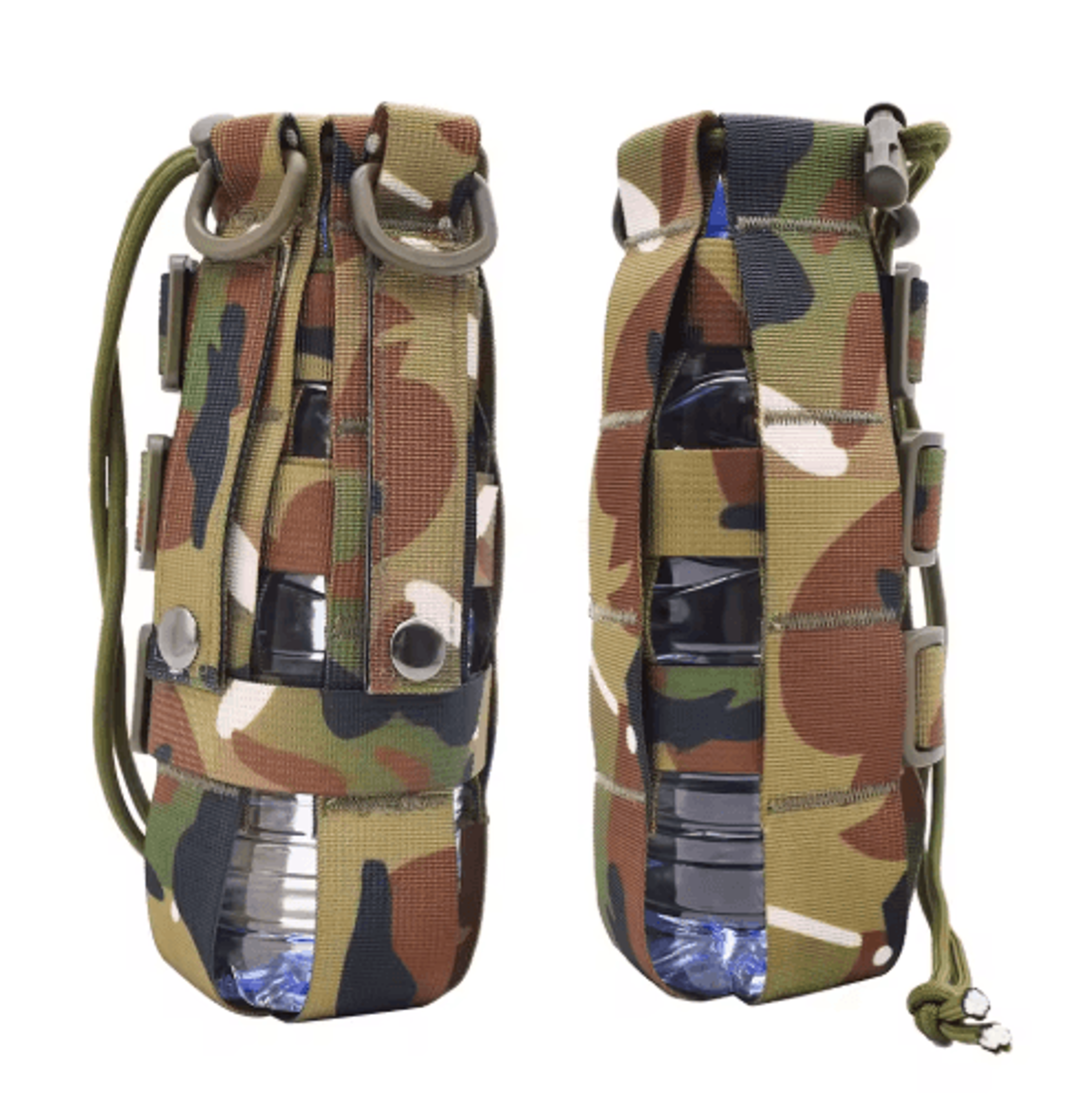 molle water bottle pouch, water bottle holder, outdoor bottle carrier, hiking bottle pouch, tactical water bottle bag